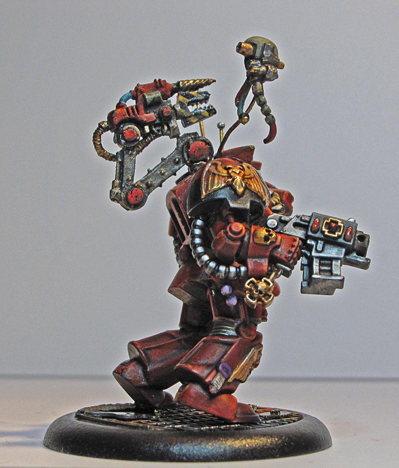 Space Hulk Blood Angels Terminator Omnio, Converted