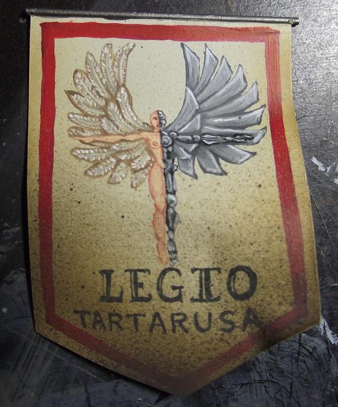 The banner that will, as soon as the snow melts, adorn the groin area of Menoetius