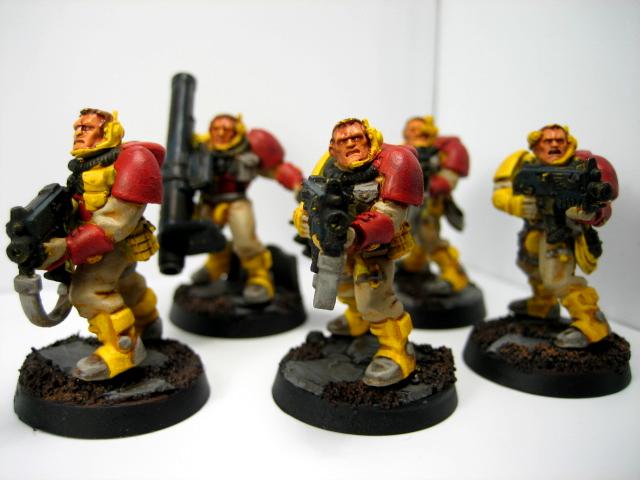 Howling Griffons, Space Marines, Work In Progress