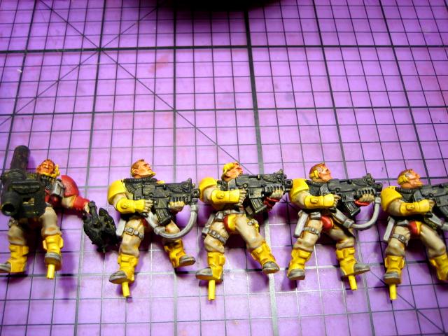 Howling Griffons, Space Marines, Work In Progress