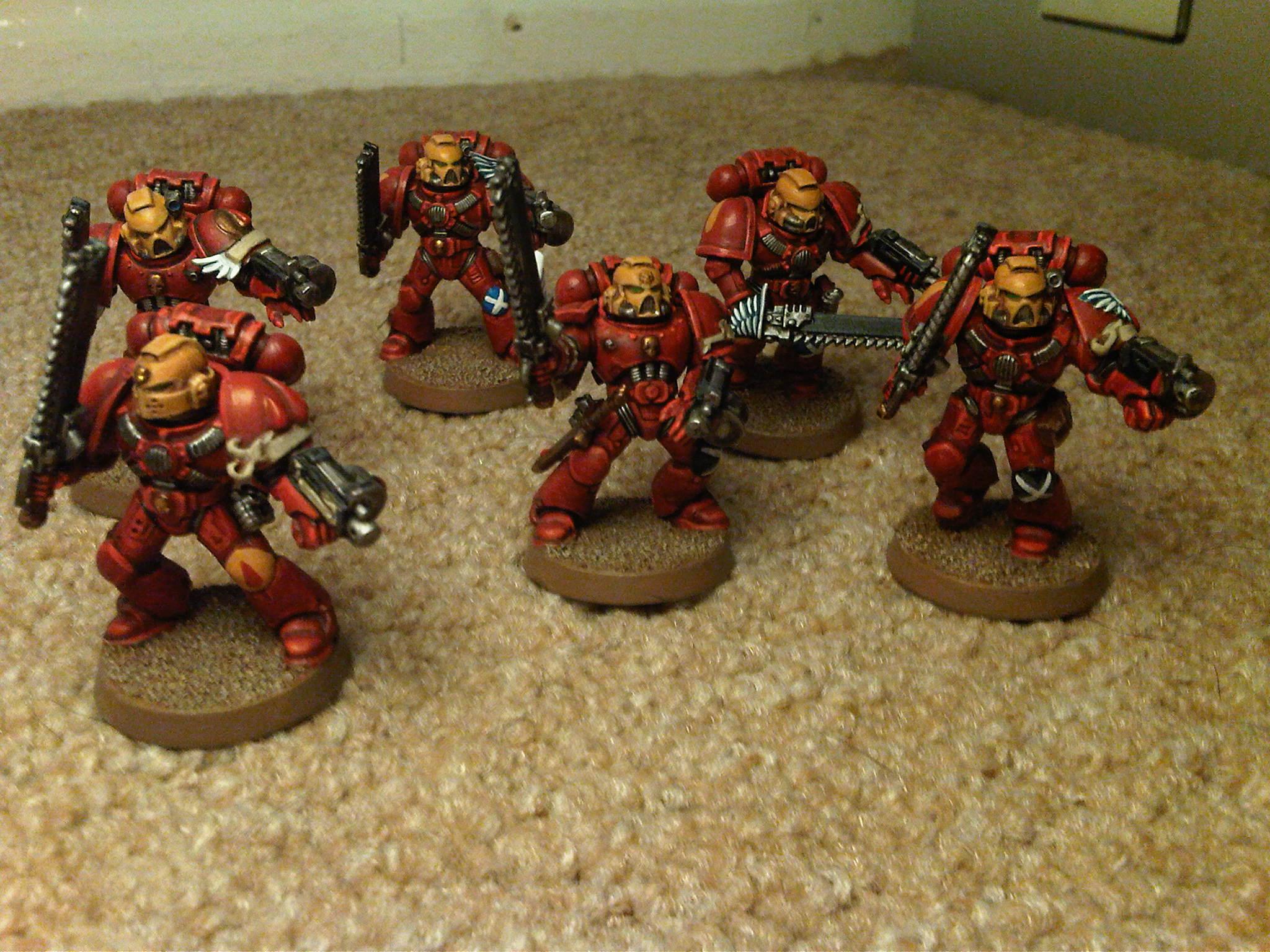Assault Squad, Space Marines, Warhammer 40,000