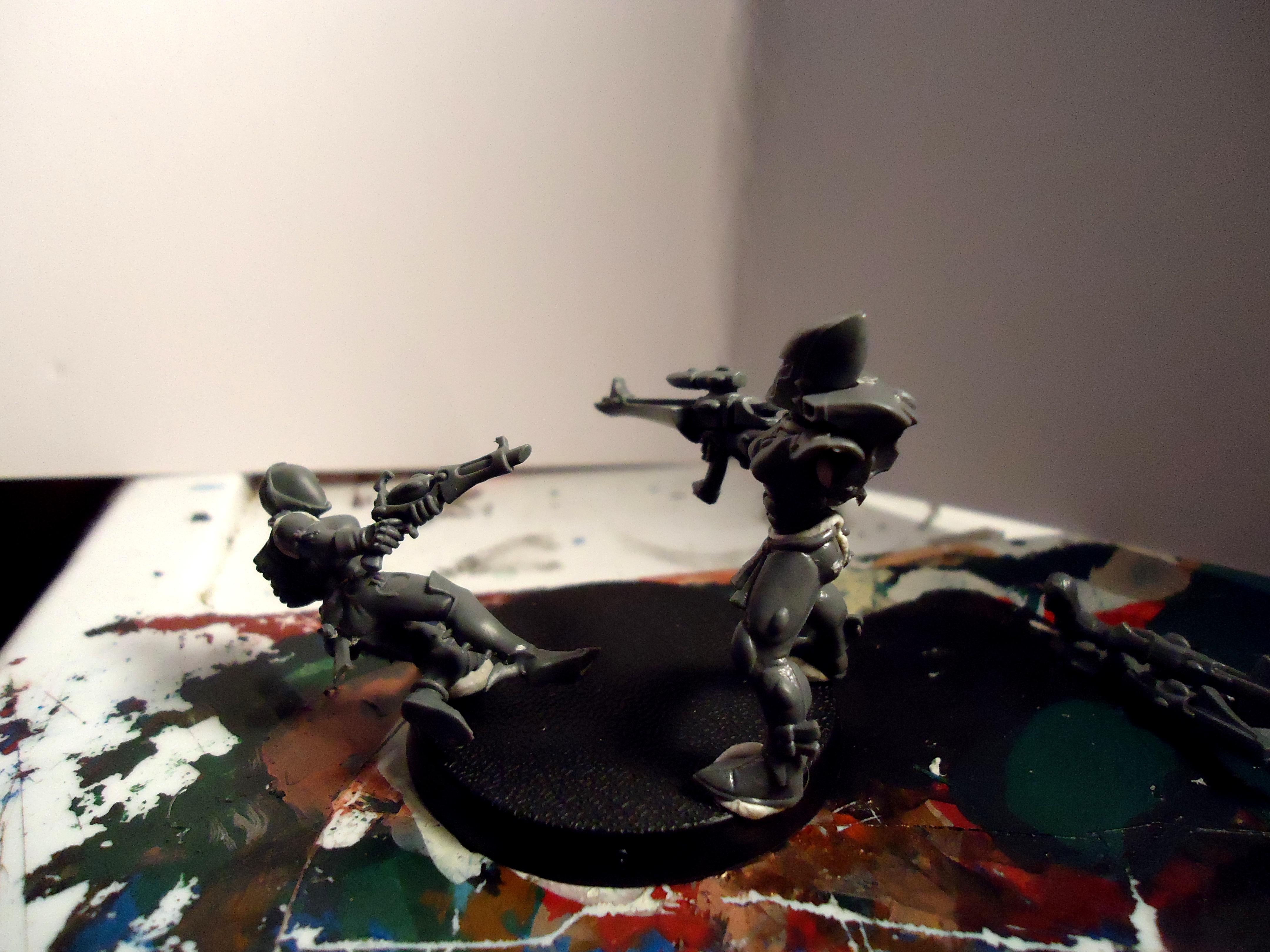 Dark Eldar, Wych, Dark eldar wych thing WIP 