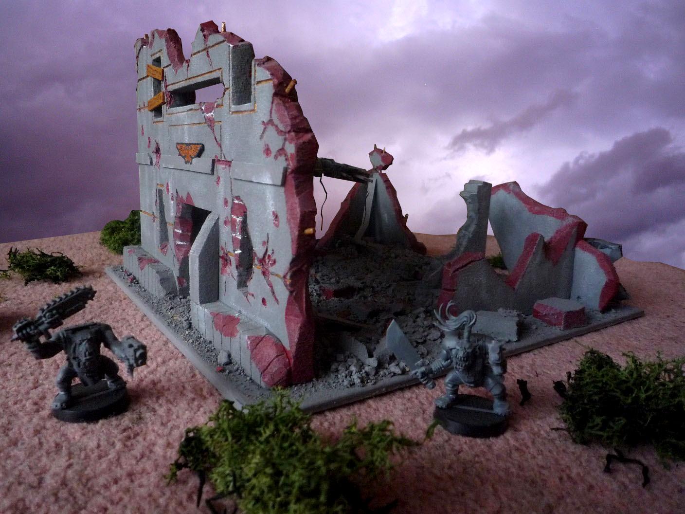 Buildings, Cities Of Death, Ruins, Scratch Build, Terrain, Urban, Warhammer 40,000