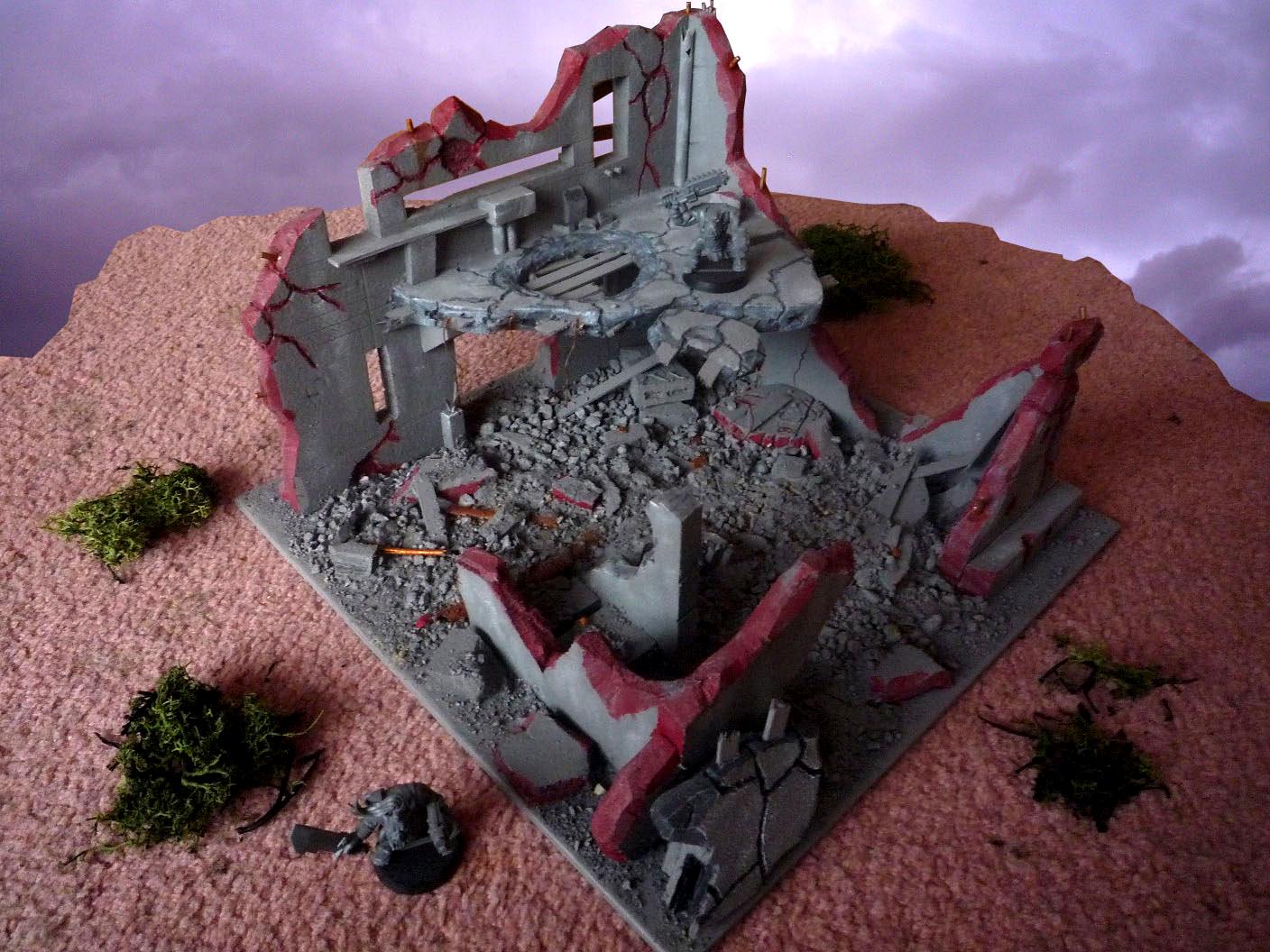 Buildings, Cities Of Death, Ruins, Scratch Build, Terrain, Urban, Warhammer 40,000