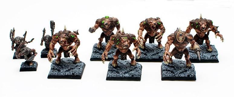 Rat Ogres, Skaven, Warhammer Fantasy