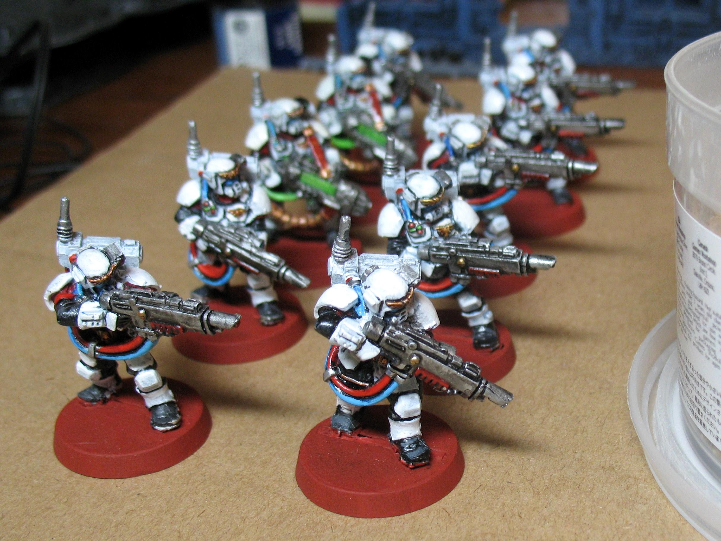 Cadians, Imperial Guard, Kasrkin, Stormtrooper