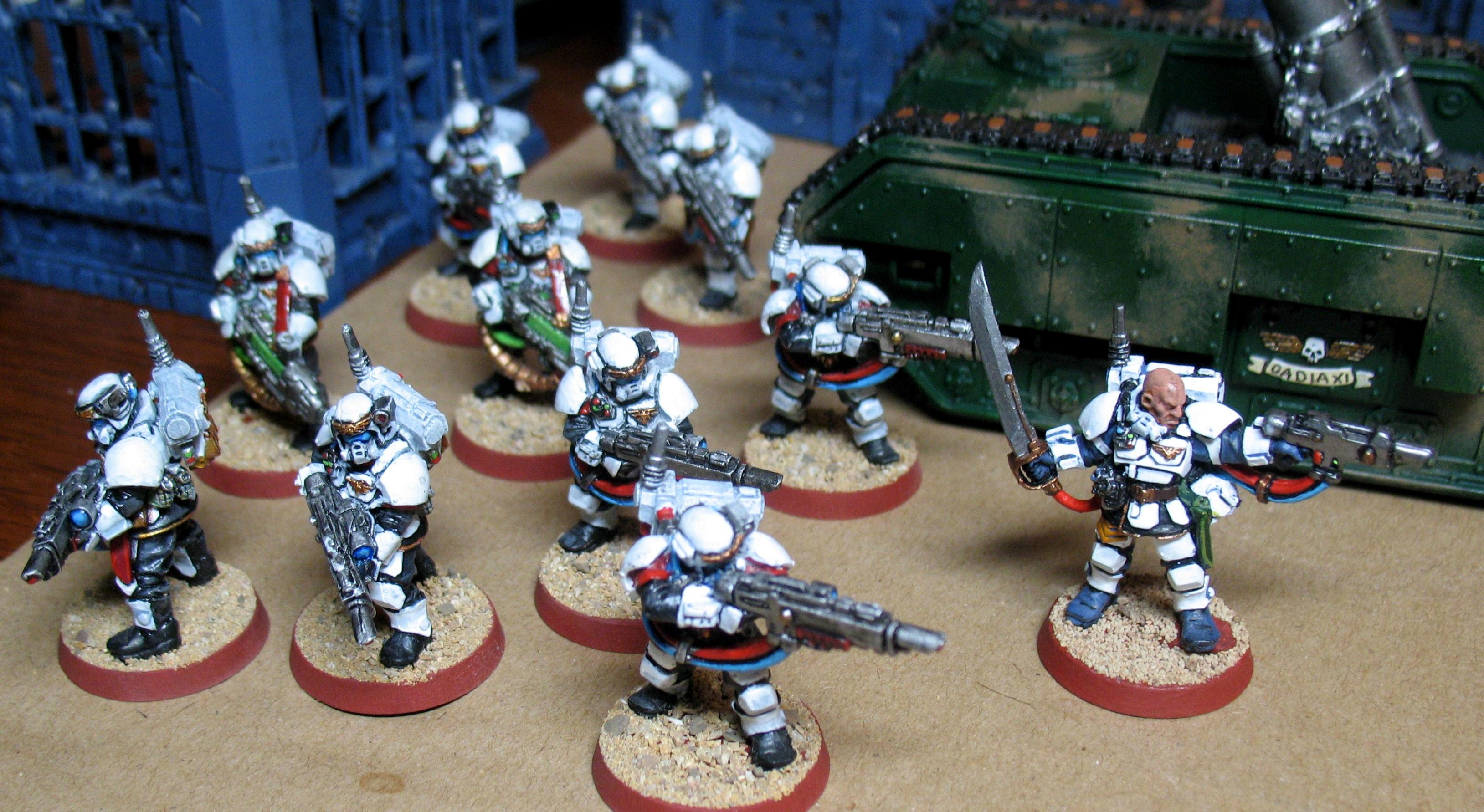 Cadians, Imperial Guard, Kasrkin, Stormtrooper