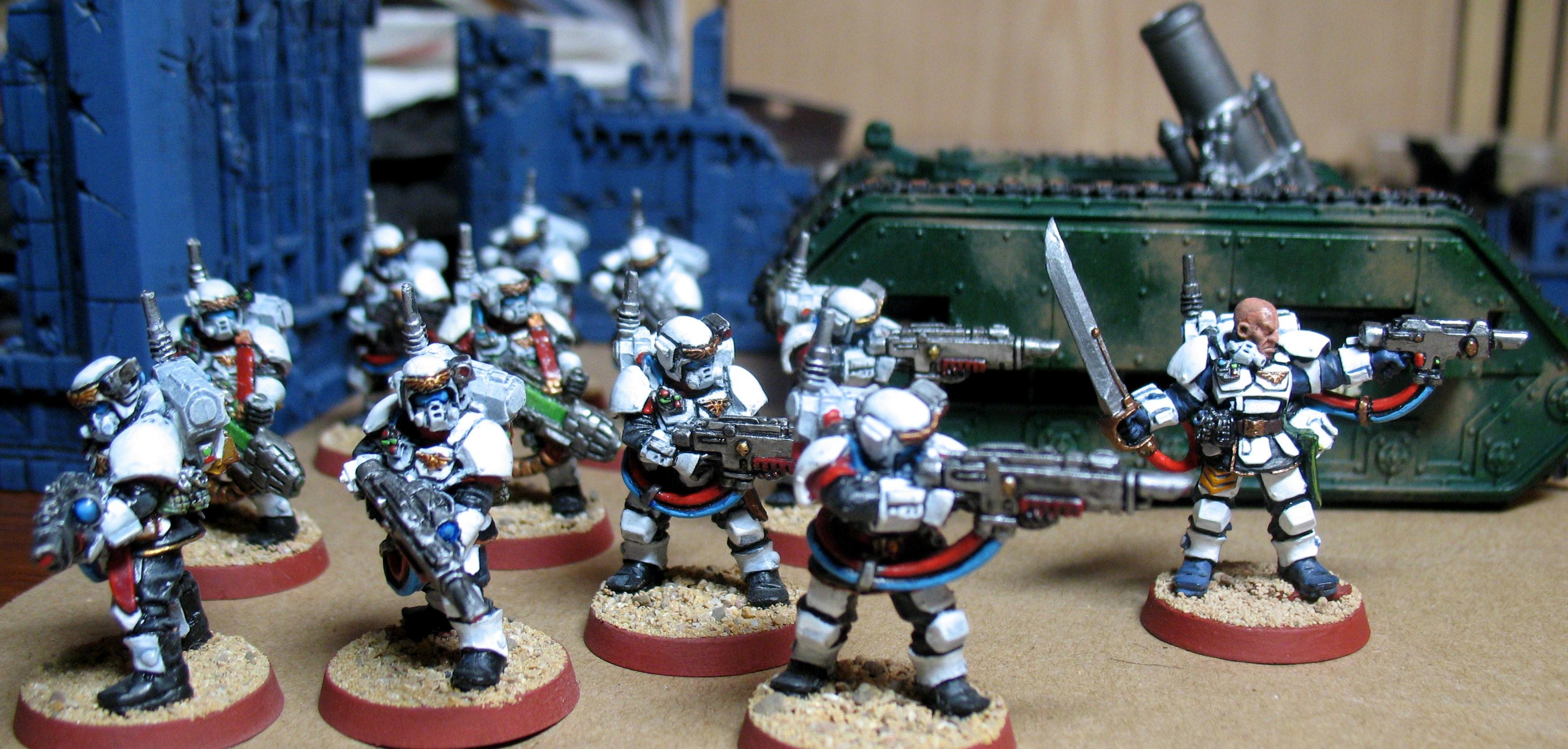 Cadians, Imperial Guard, Kasrkin, Stormtrooper