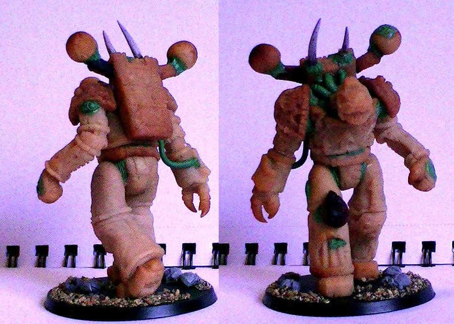 Chaos, Daemons, Greenstuff, Nurgle, Sculpting, Traitor, Warhammer 40,000