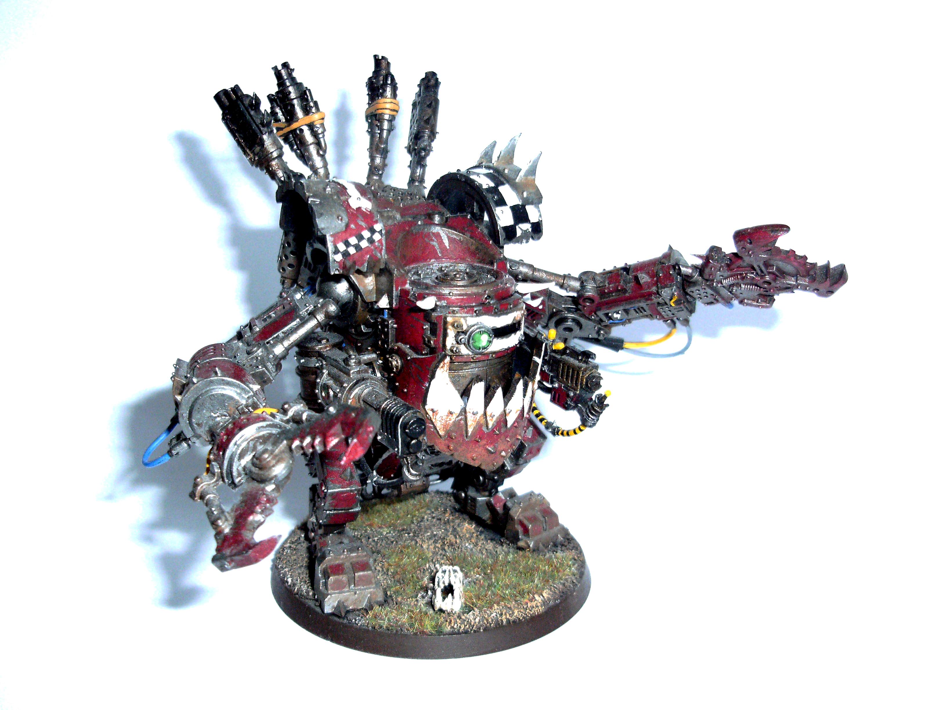 Deff Drerad Deffdread Ork Dakka Kleva Kloggz, Ork Orks Mek Dread Deff Loota Red Dakka Waaagh Greenskinz Boyz