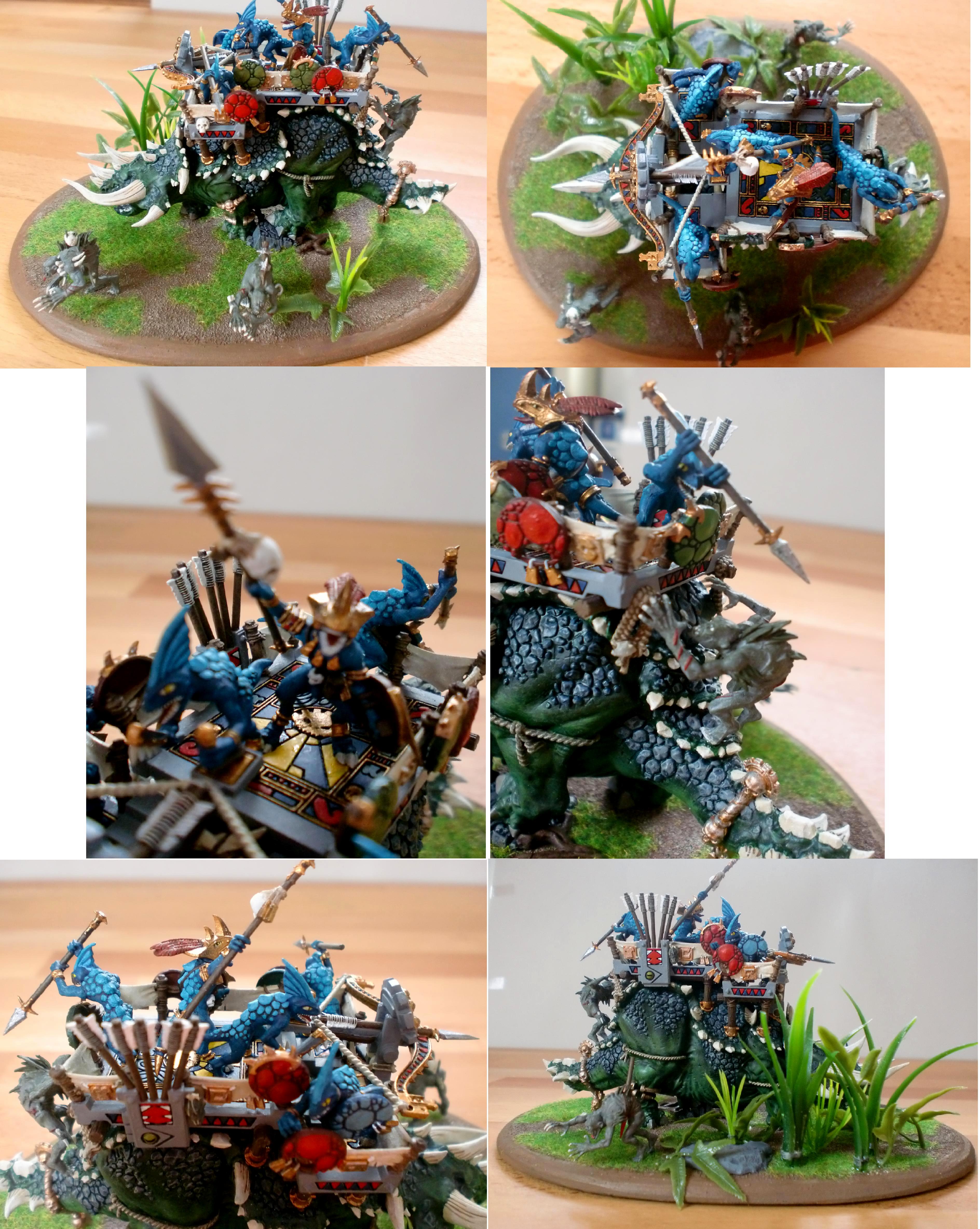 Ghoul, Jungle, Lizardmen, Stegadon