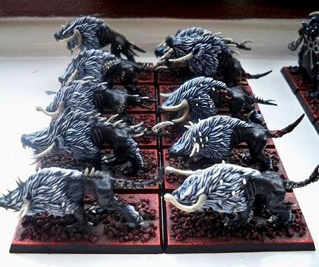 Chaos, Chaos Warhounds, Malal, Warriors Of Chaos, Wfb
