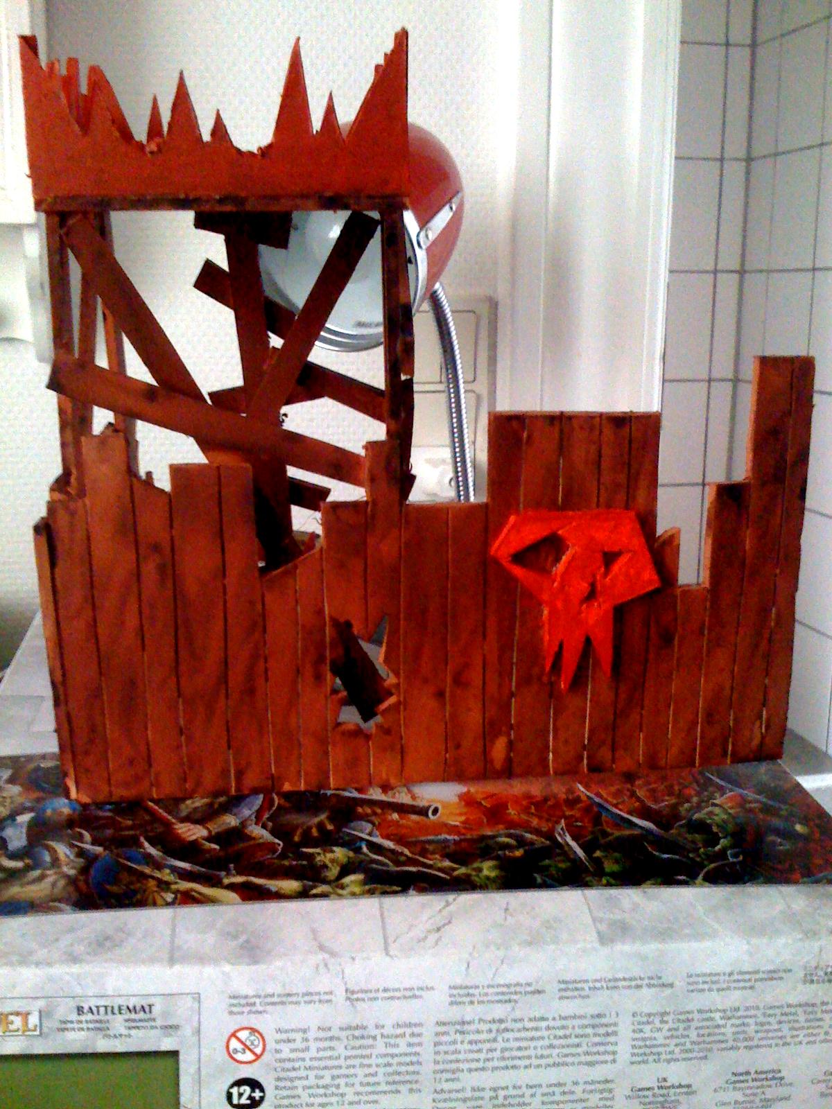 Barricades, Orks, Terrain, Warhammer 40k/warhammer, Watchtower