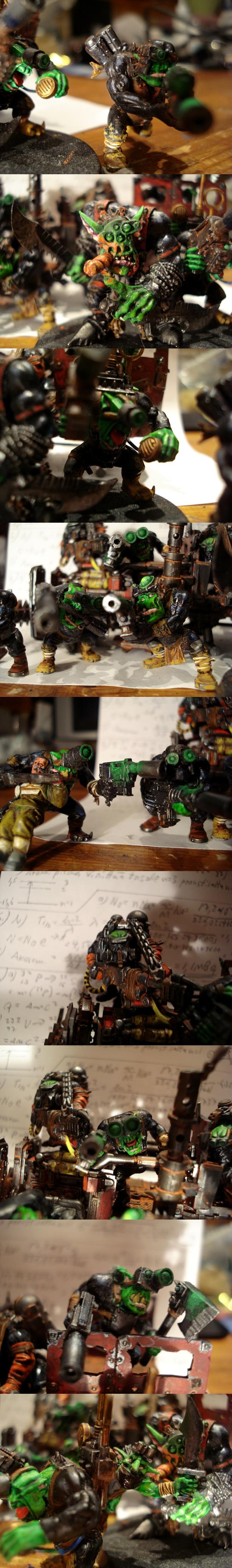 Orks, individual pics of kommandos