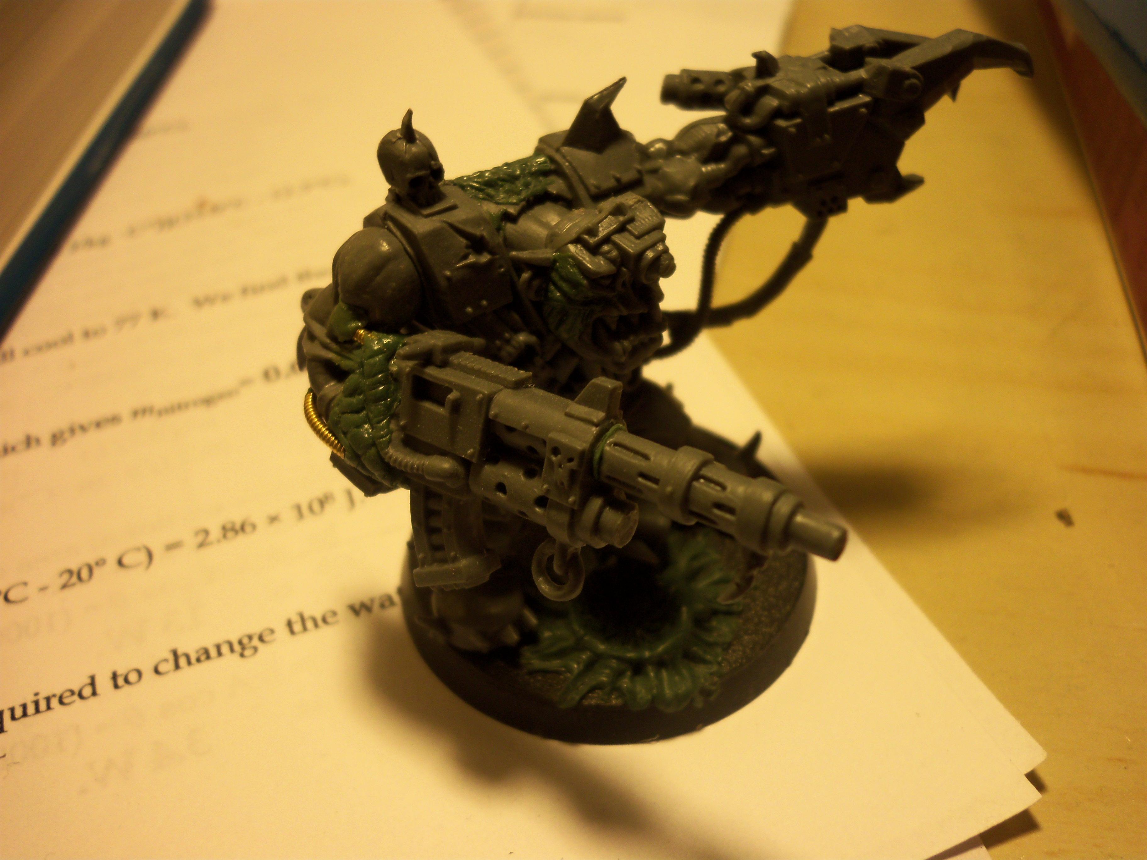 Assault On Black Reach, Awesome, Brilliant, Clan, Cloak, Conversion, Cool, Crusada, Crusader, Custom Gun, Cyber, Cyber Gun, Fantastic, No Hands, Orks, Scars, Warboss