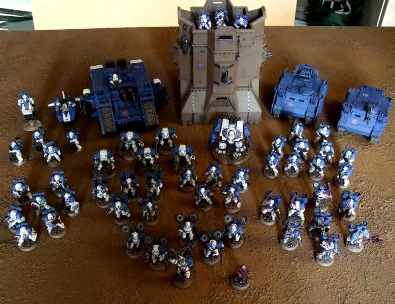 Pre-Heresy World Eater army as of 2010