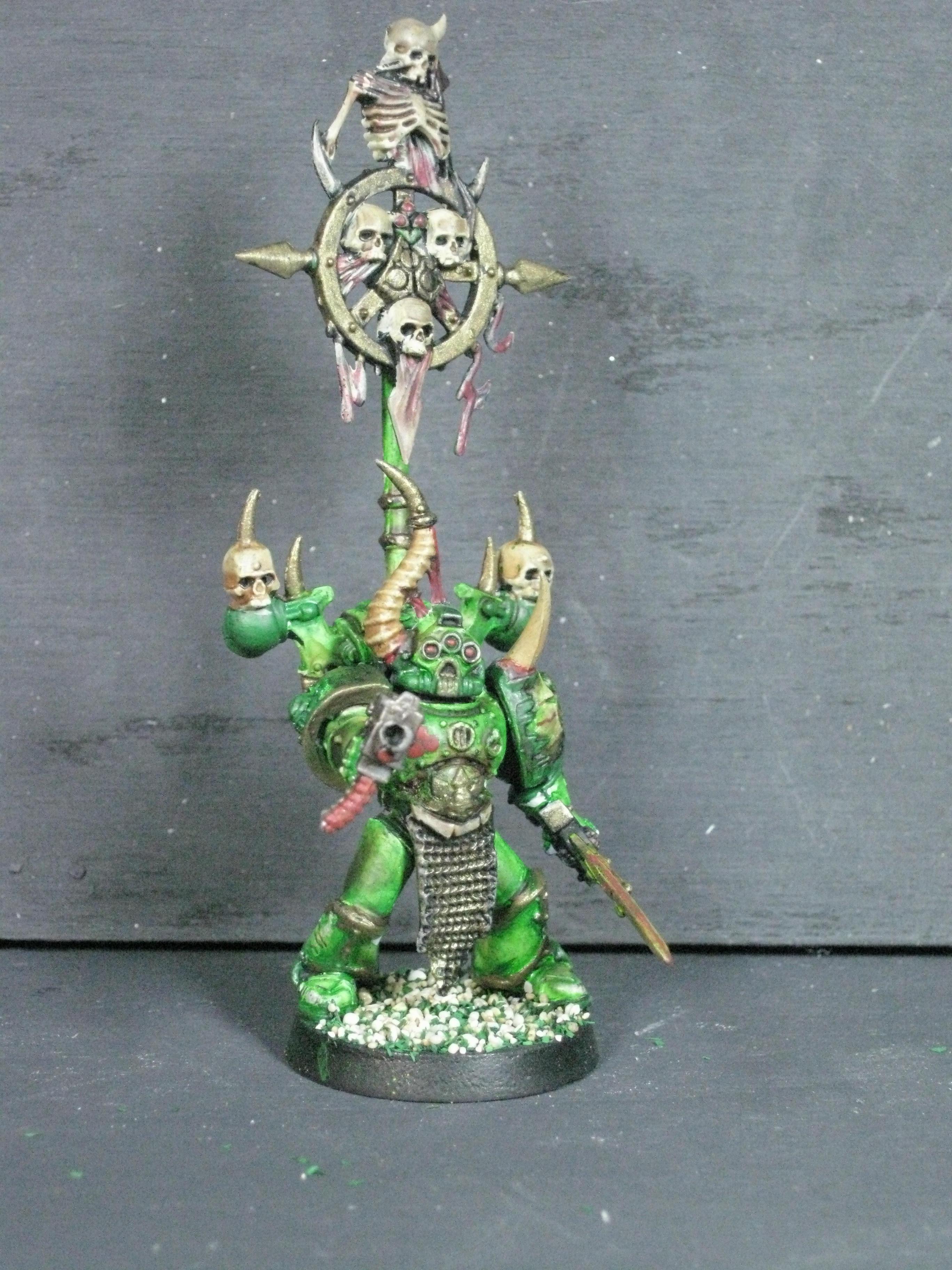 Banner, Chaos, Chaos Space Marines, Nurgle, Warhammer 40,000