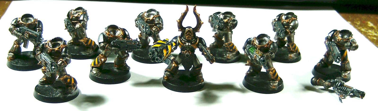 Chaos, Chaos Space Marines, Homebrew, Iron Knights, Iron Marauders, Iron Warriors, Ouze, Warhammer 40,000, Work In Progress, Worklog