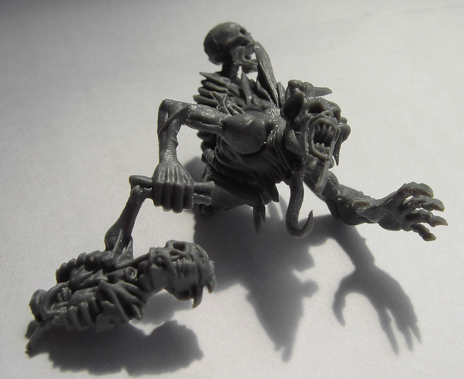 Vampire Counts - Crypt Ghouls - Greenstuffed / converted = Stage 2 (workinprog)