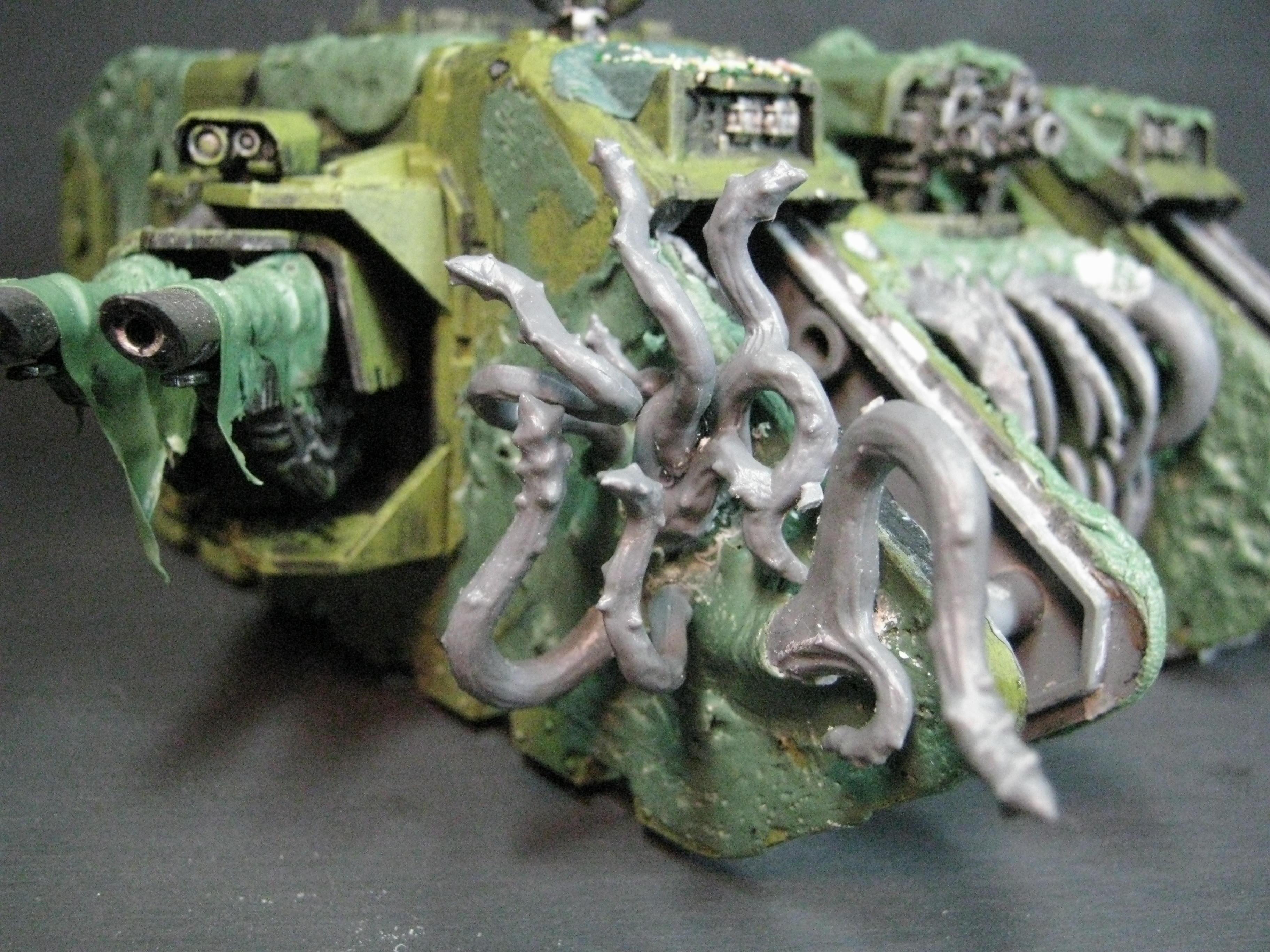 Chaos Space Marines, Death Guard, Land Raider, Nurgle, Plague Marines