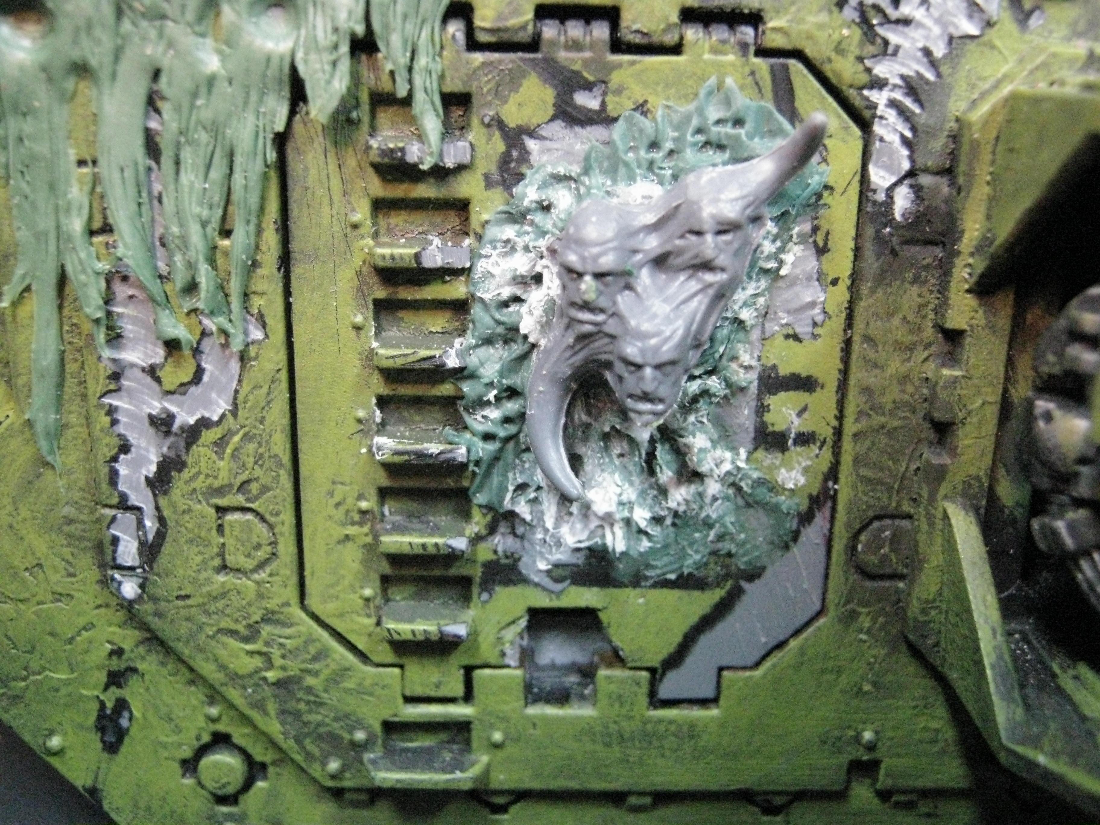 Chaos Space Marines, Death Guard, Land Raider, Nurgle, Plague Marines