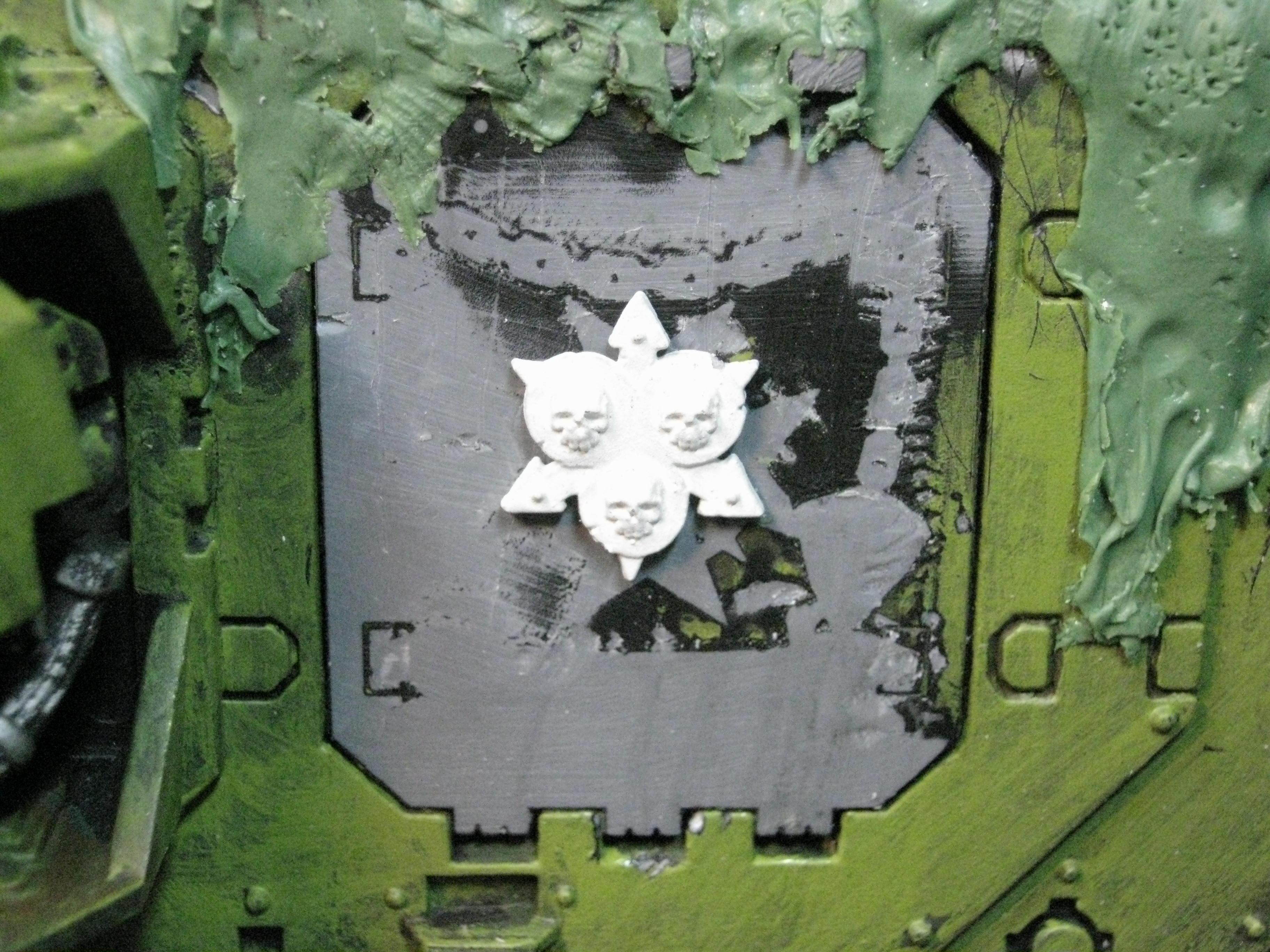 Chaos Space Marines, Death Guard, Land Raider, Nurgle, Plague Marines