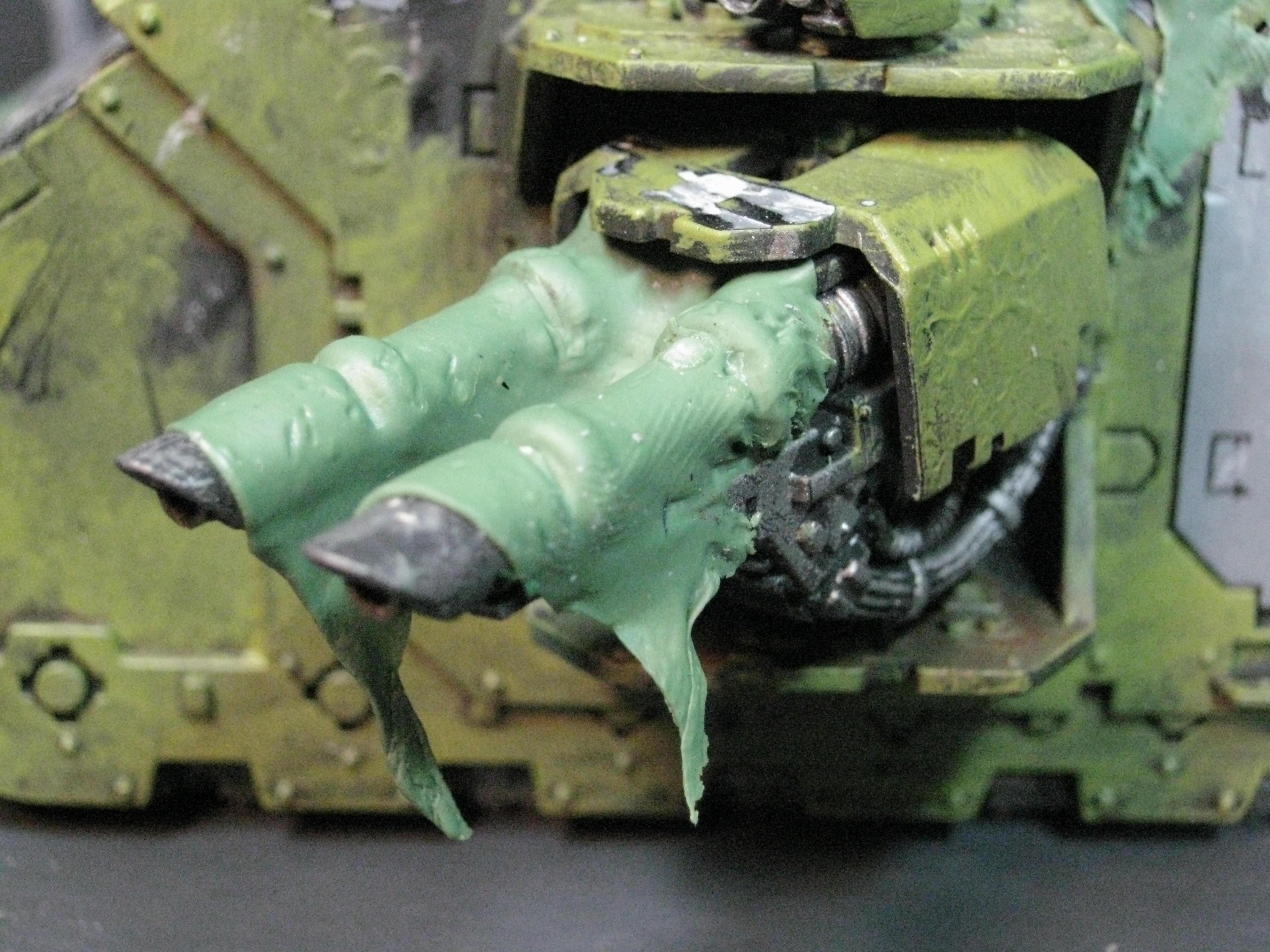 Chaos Space Marines, Death Guard, Land Raider, Nurgle, Plague Marines