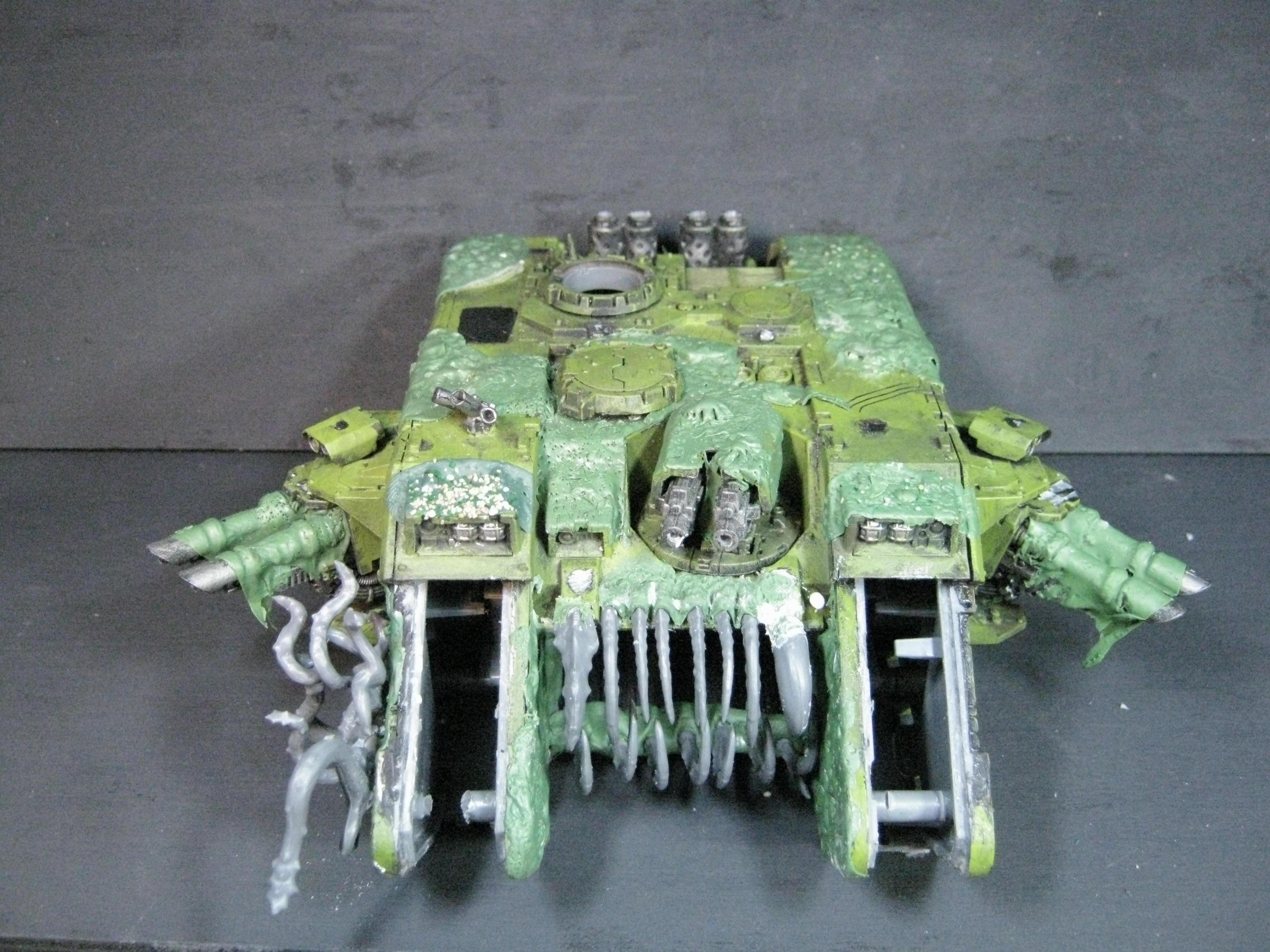 Chaos Space Marines, Death Guard, Land Raider, Nurgle, Plague Marines
