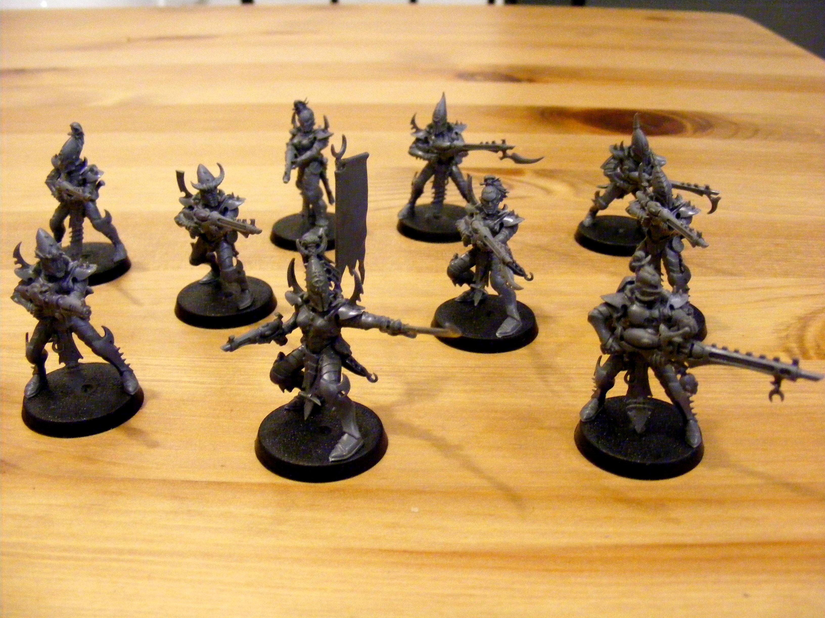 Dark Eldar, Warrior Squad - Unpainted