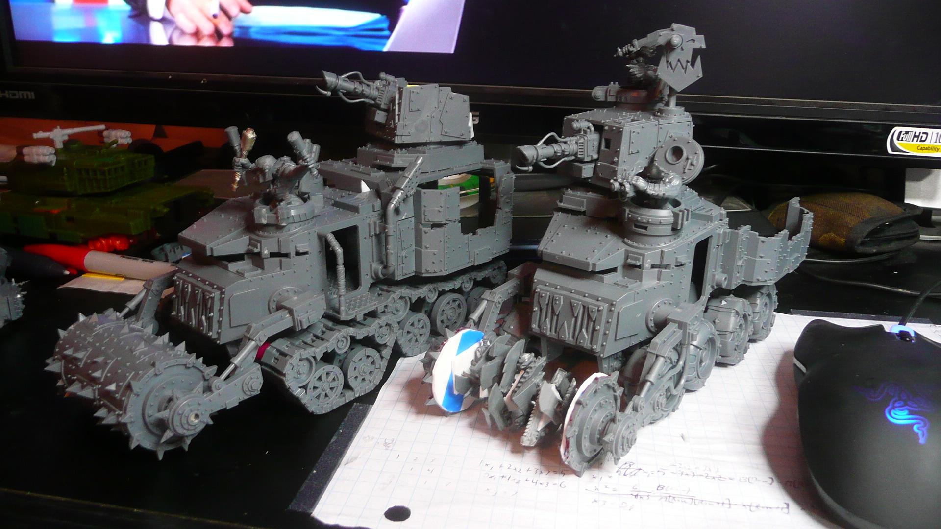 Battlewagon, Conversion, Deffrolla, Orks
