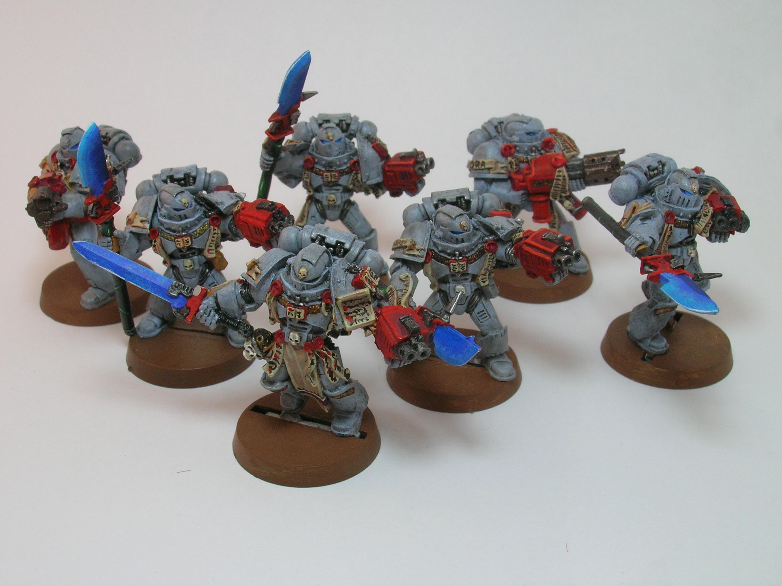 Grey Knights, Painted Around 2009 To Current, Space Marines, Warhammer 40,000