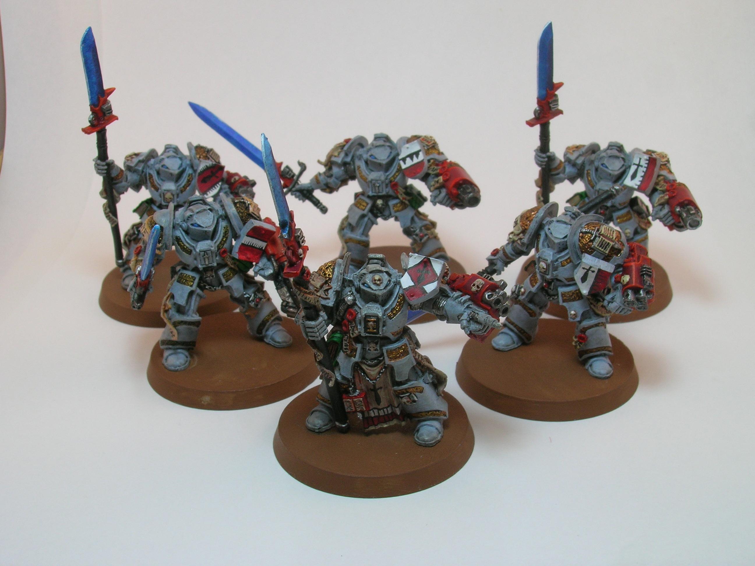 Grey Knights, Painted Around 2009 To Current, Space Marines, Warhammer 40,000