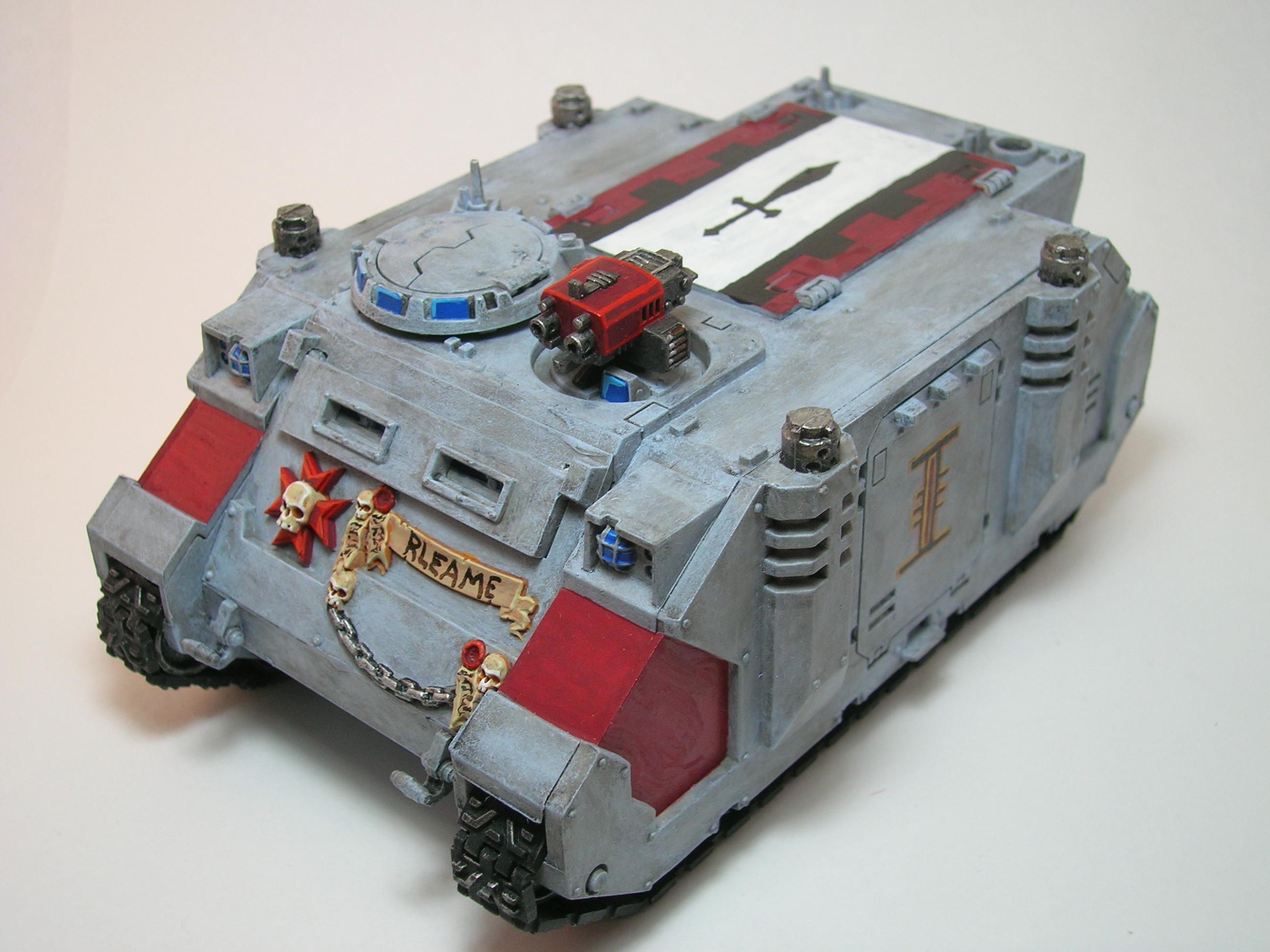 Gray Knights, Gray Nights, Painted Around 2009 To Current, Painted Around 2009 To Current  Rhino Space Marine