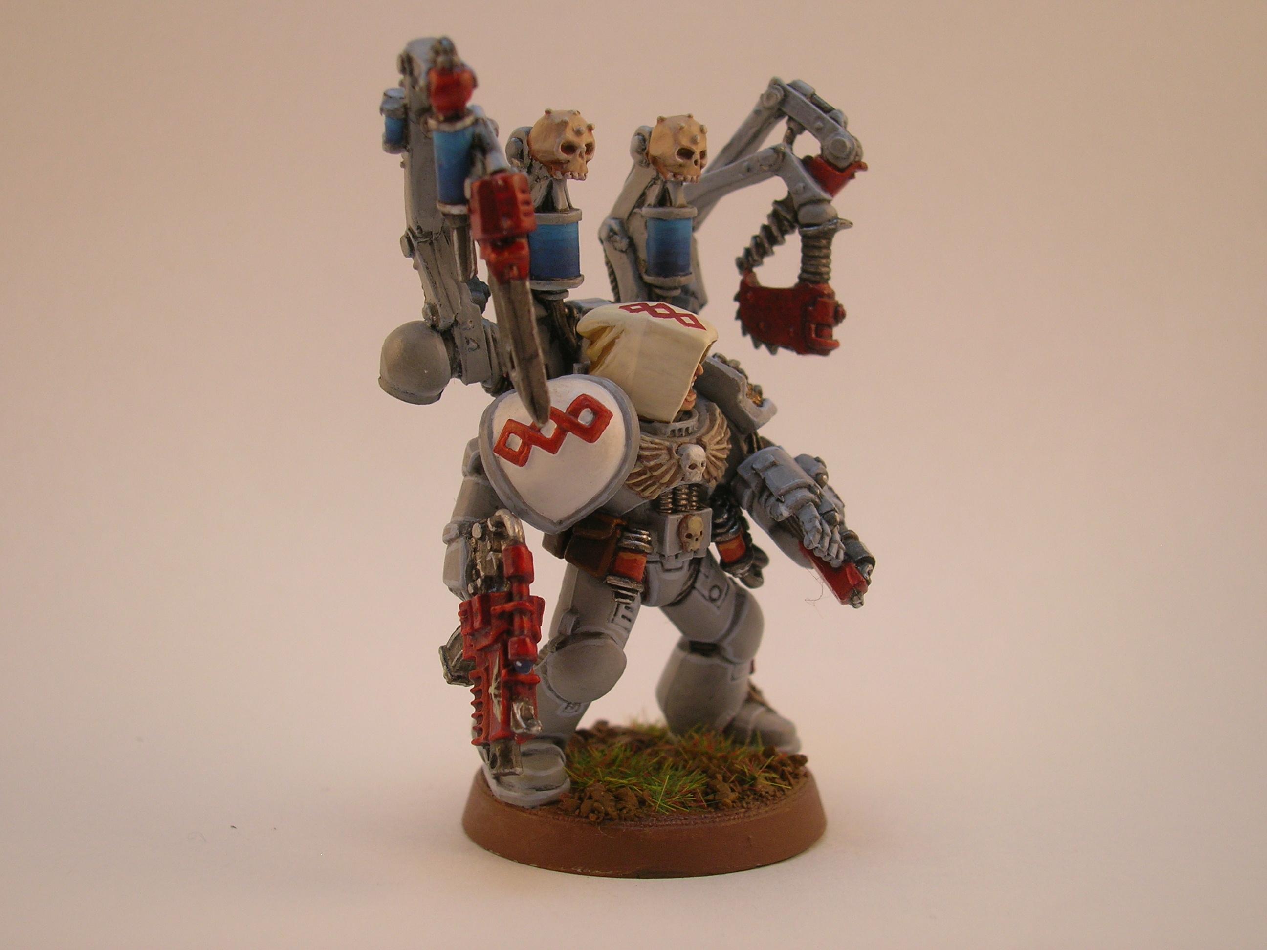 Apothecary, Gray Nights, Medic, Painted Around 2009 To Current, Space Marines