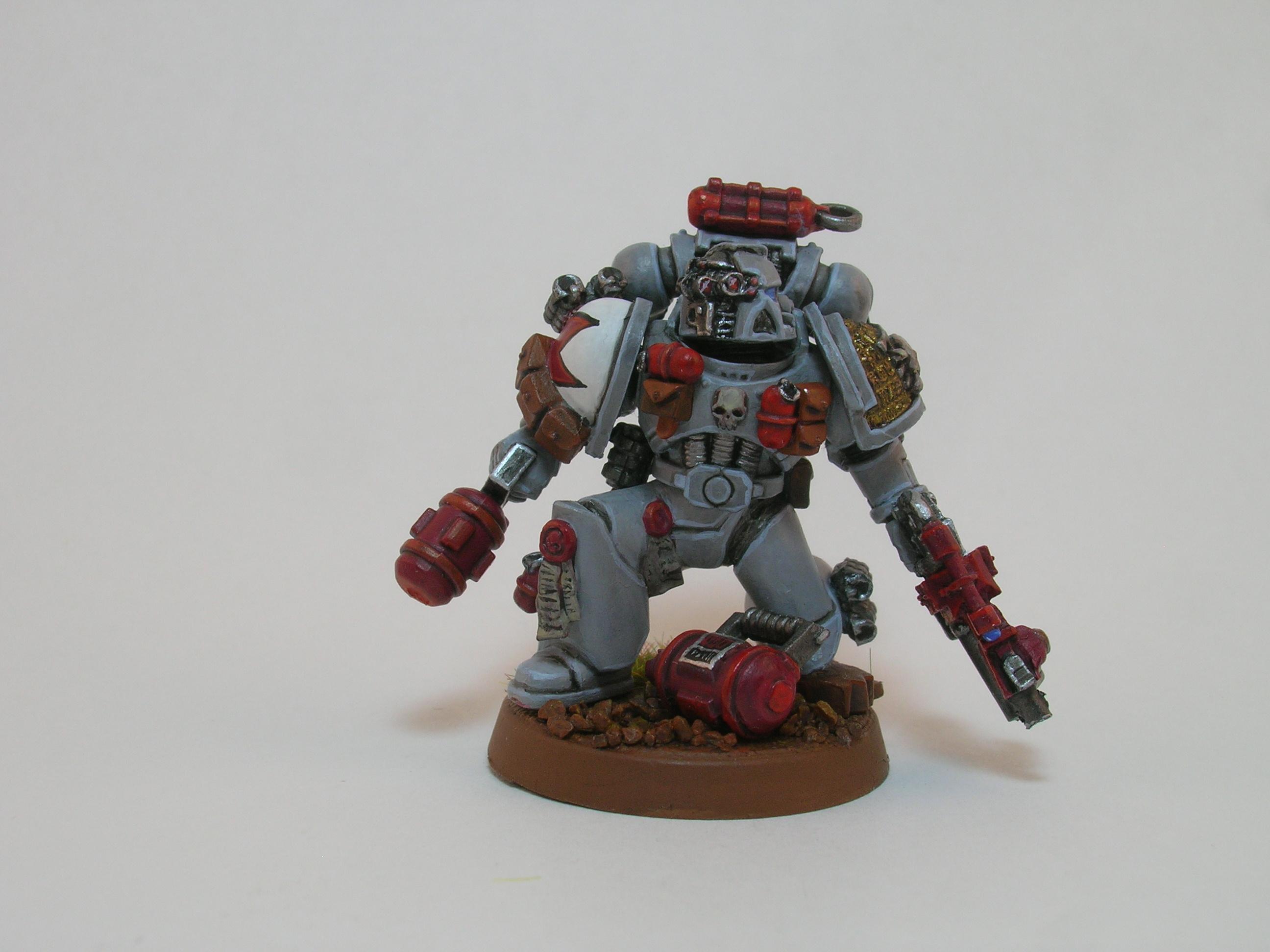 Commando, Gray Nights, Painted Around 2009 To Current, Space Marines