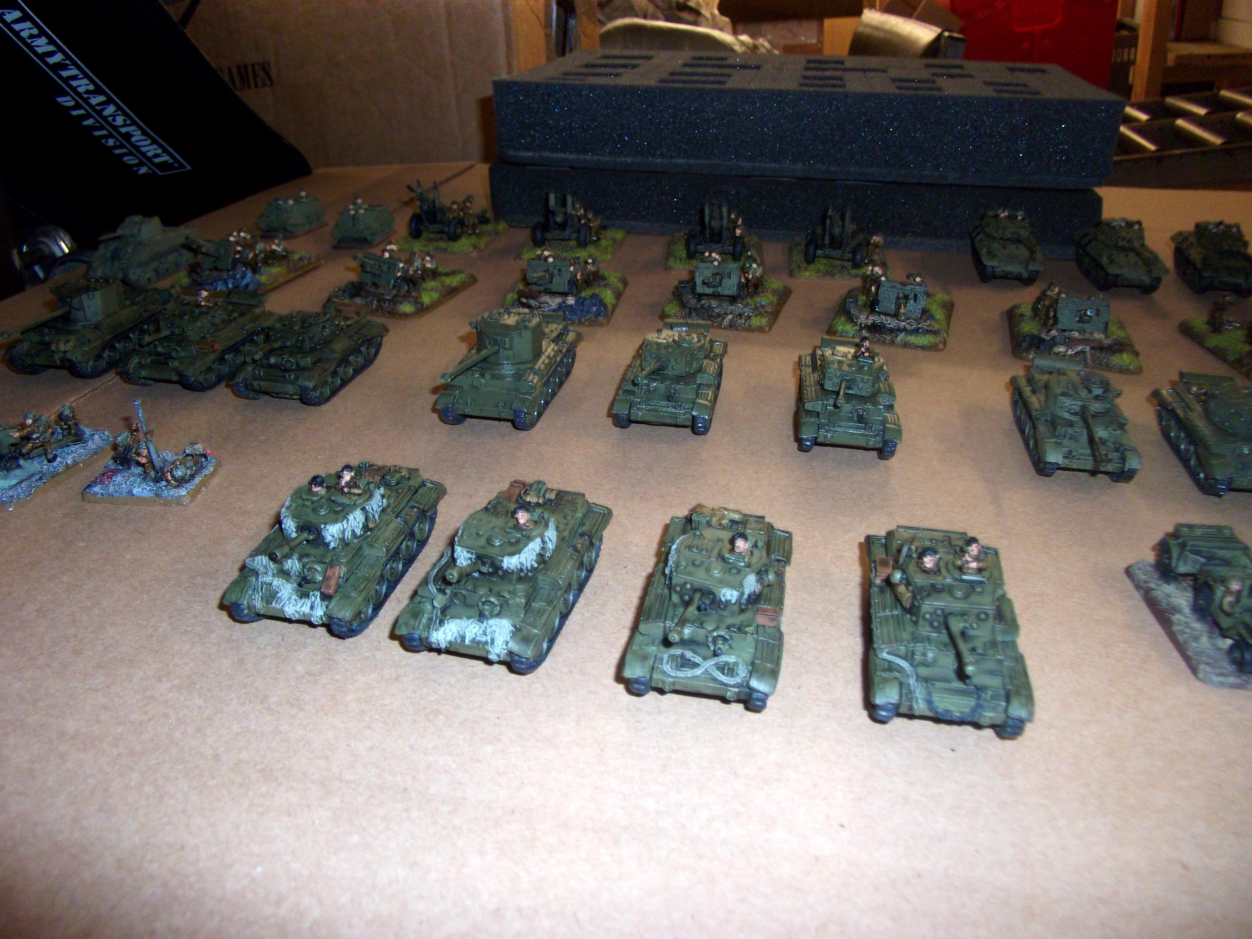 Flames Of War, Parking Lot, Tank, Tank Collium