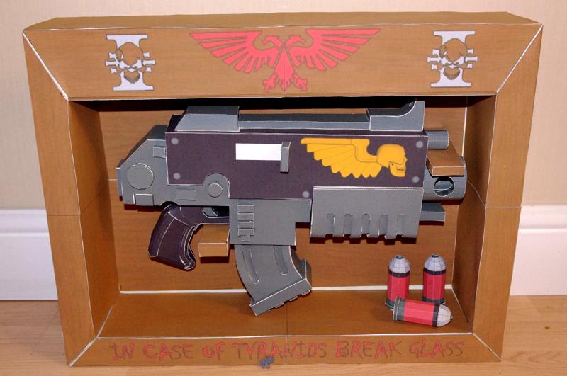 Bolter, Humor, Papercraft