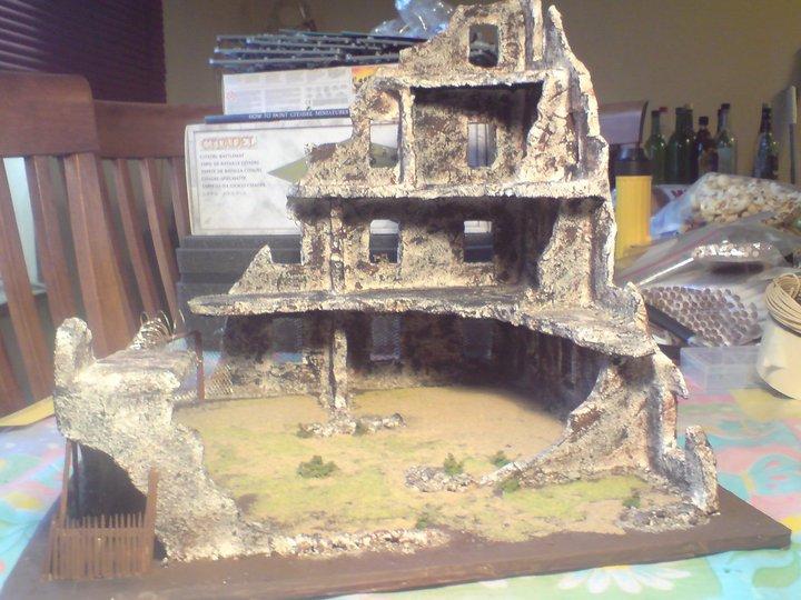 Buildings, Foam Core, Ruins, Terrian, Warhammer 40,000