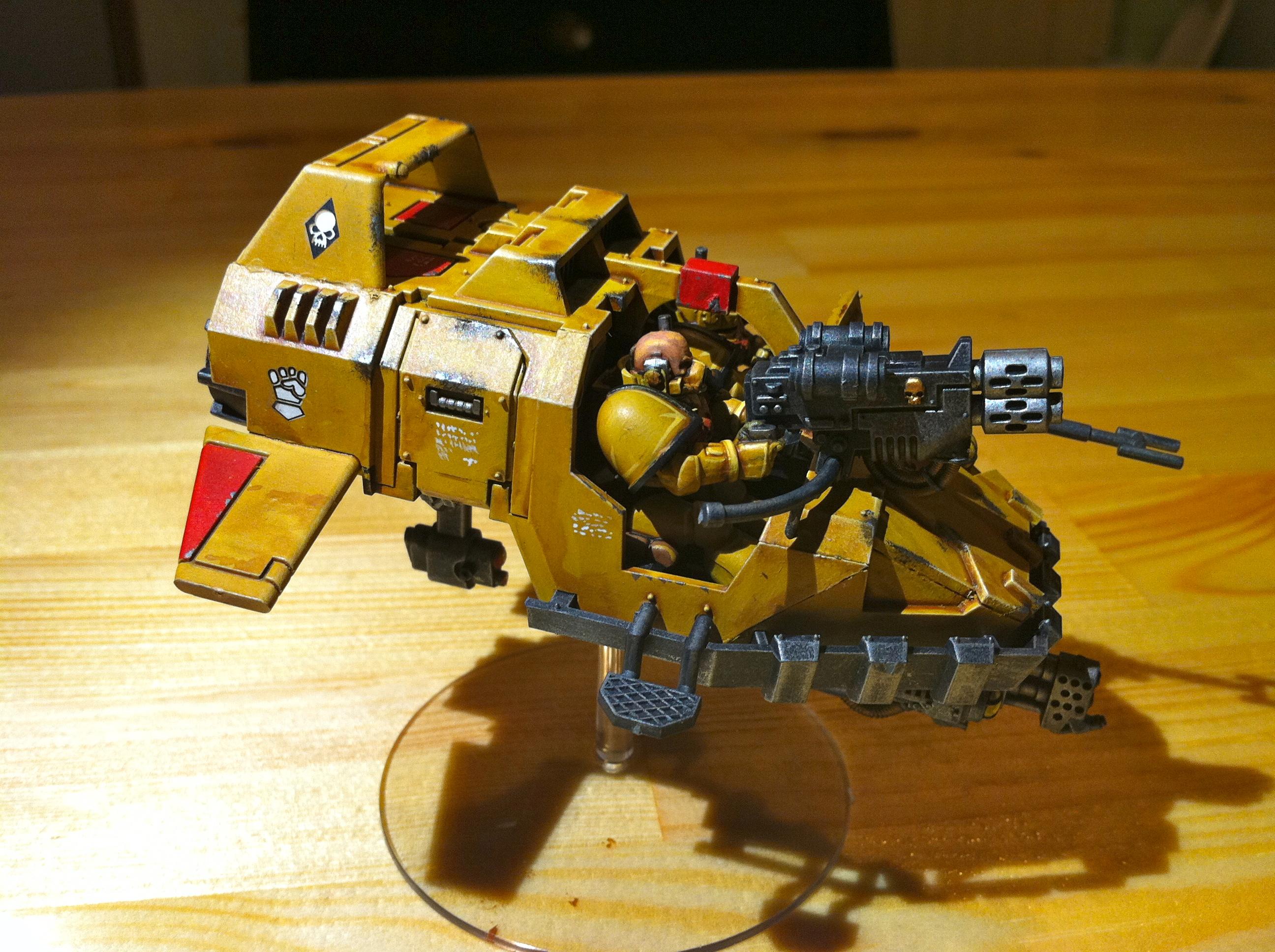 Aircraft, Imperial Fists, Land Speeder, Space Marines, Tornado