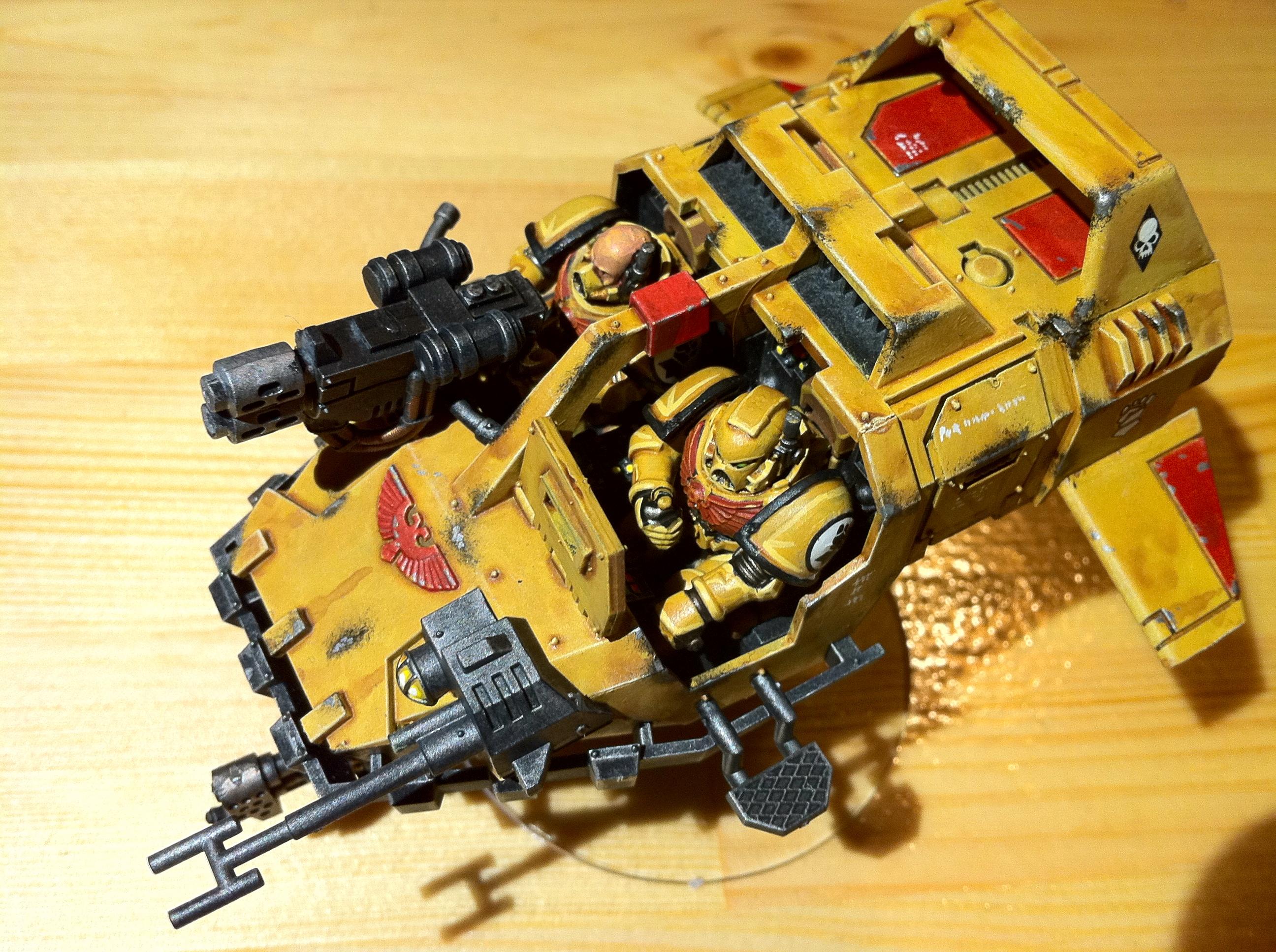 Aircraft, Imperial Fists, Land Speeder, Space Marines, Tornado