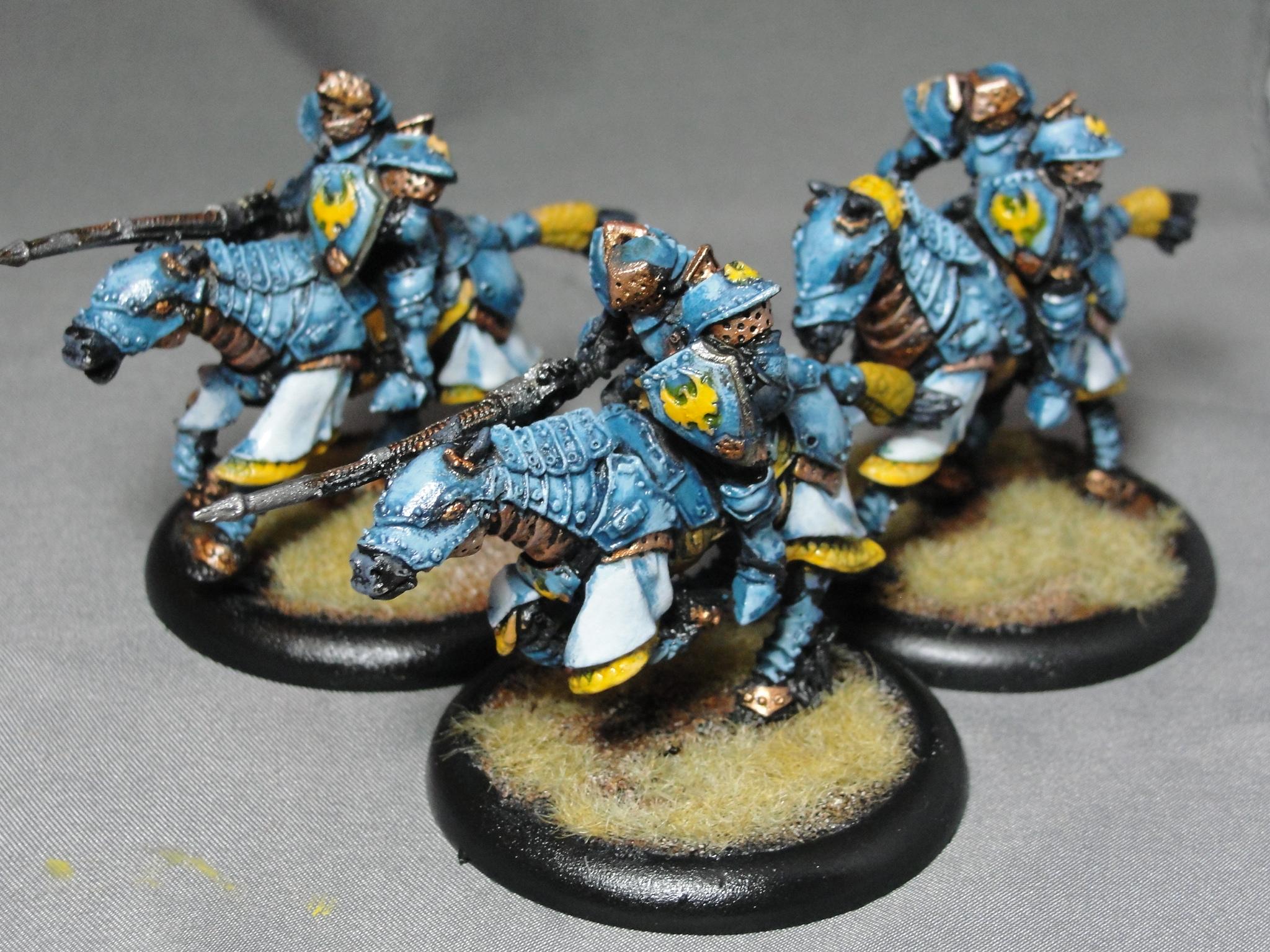 Storm Lances, Cygnar, Cavalry, Warmachine