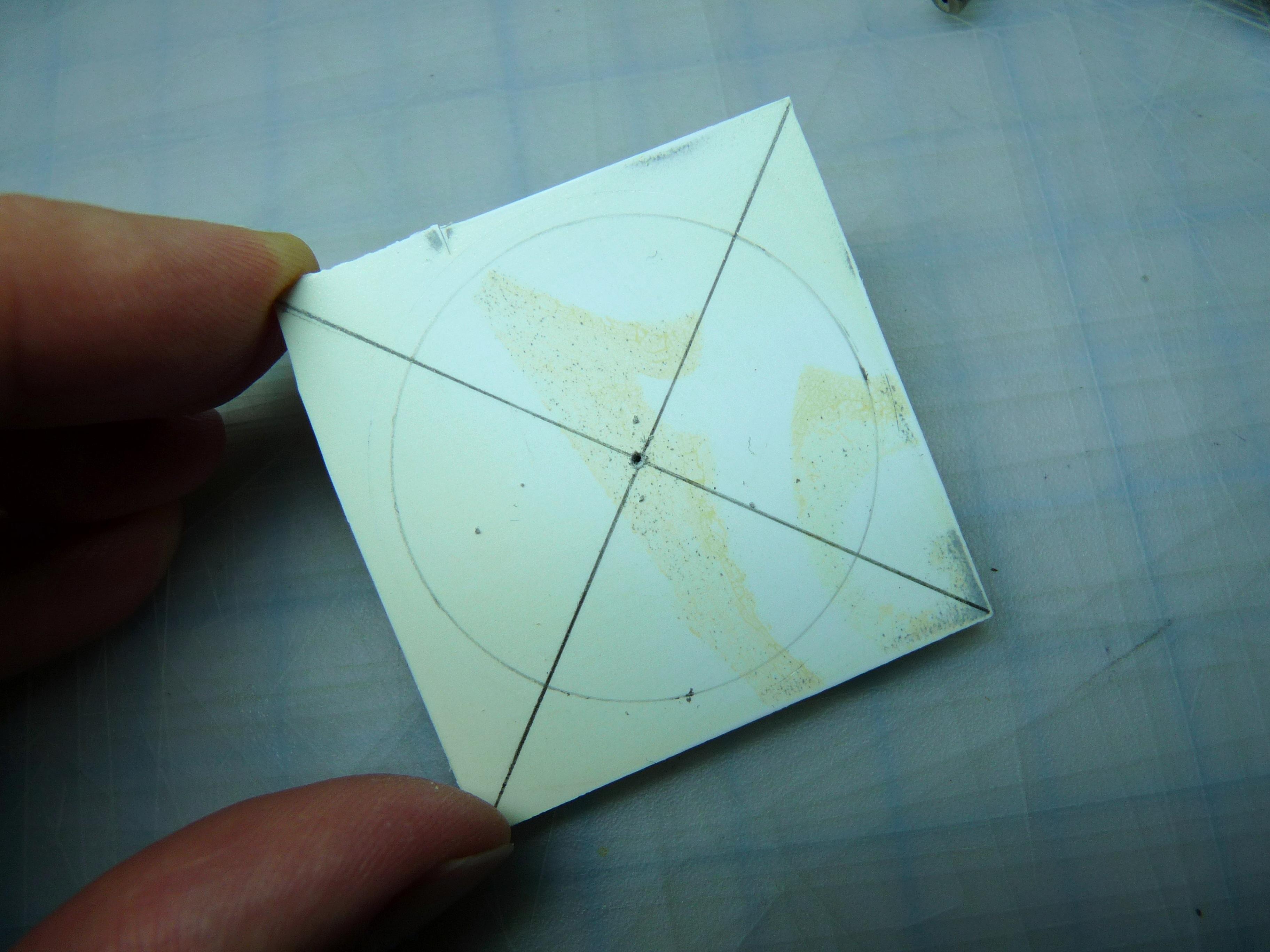Home Made Base, Radius in Pencil