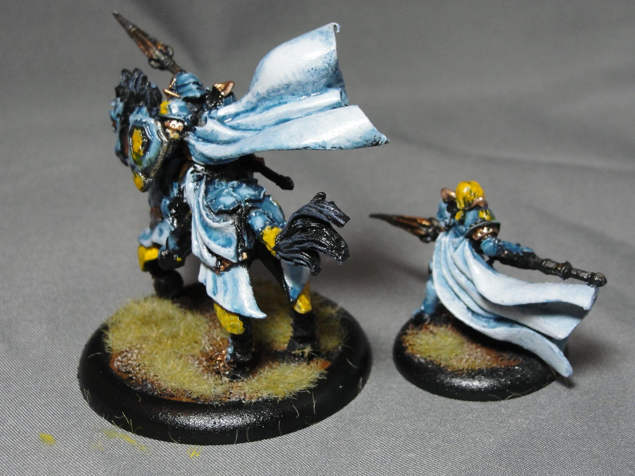 Major Katherine Laddermore, Dragoon, Cygnar, Warmachine
