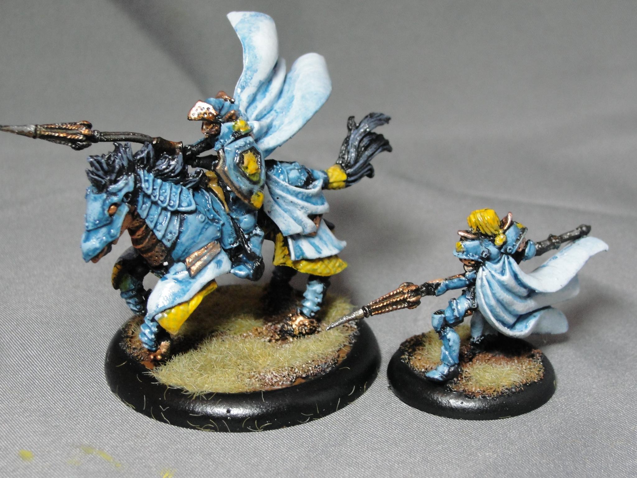 Major Katherine Laddermore, Dragoon, Cygnar, Warmachine