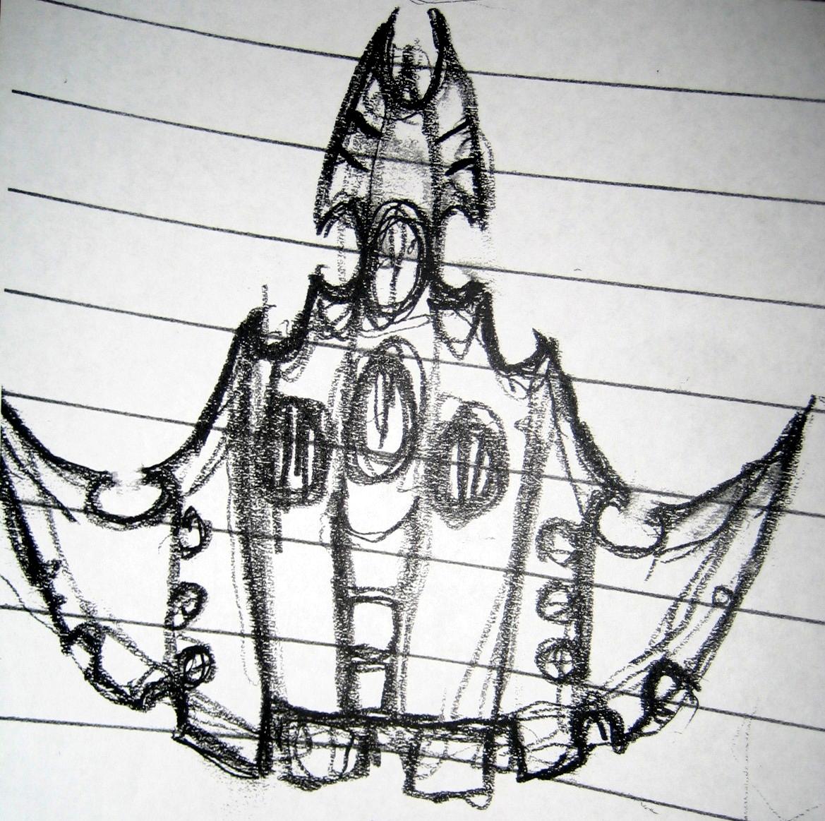 Voidraven, Initial Sketch