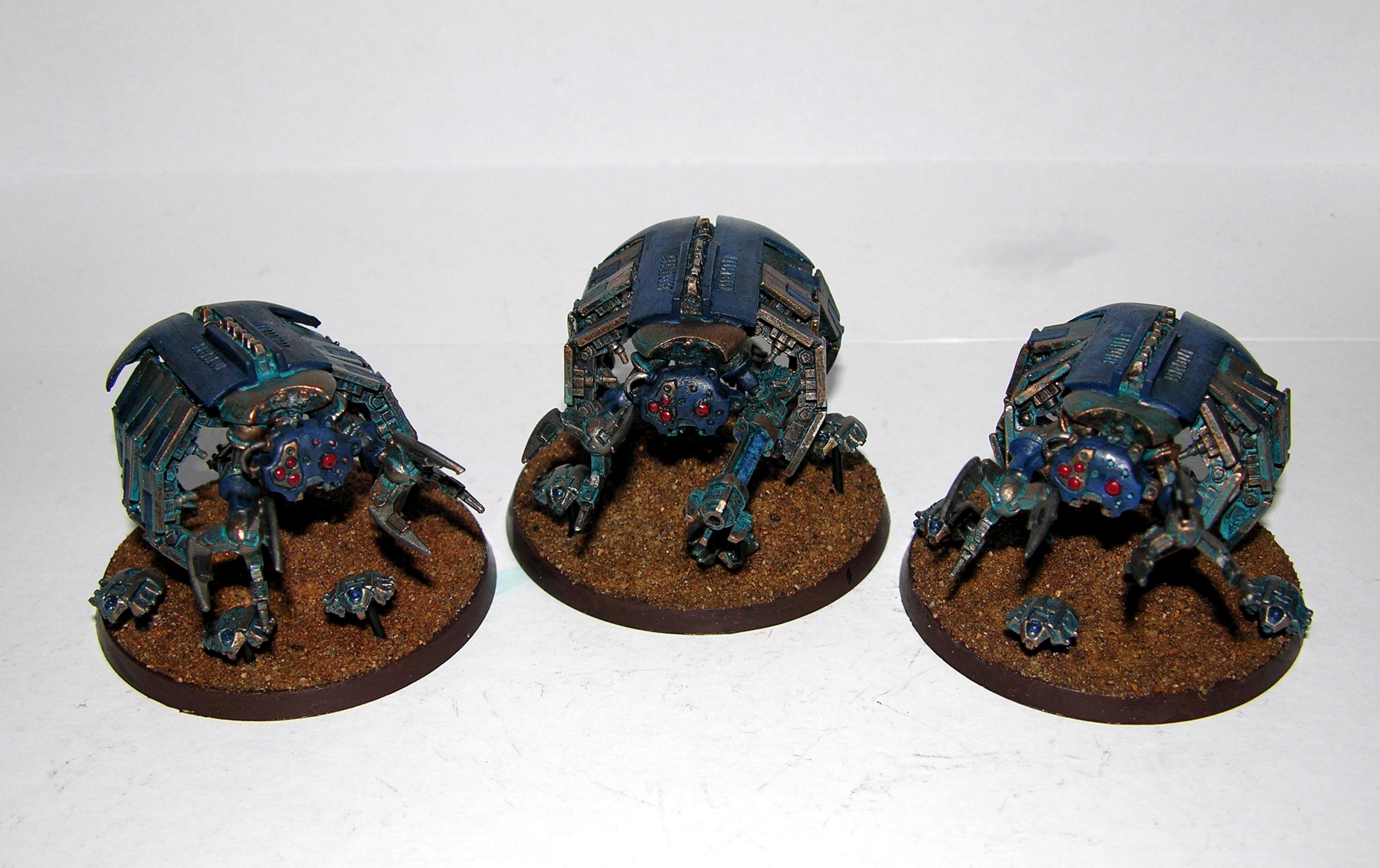 Necrons, Scarabs, Tomb Spyder