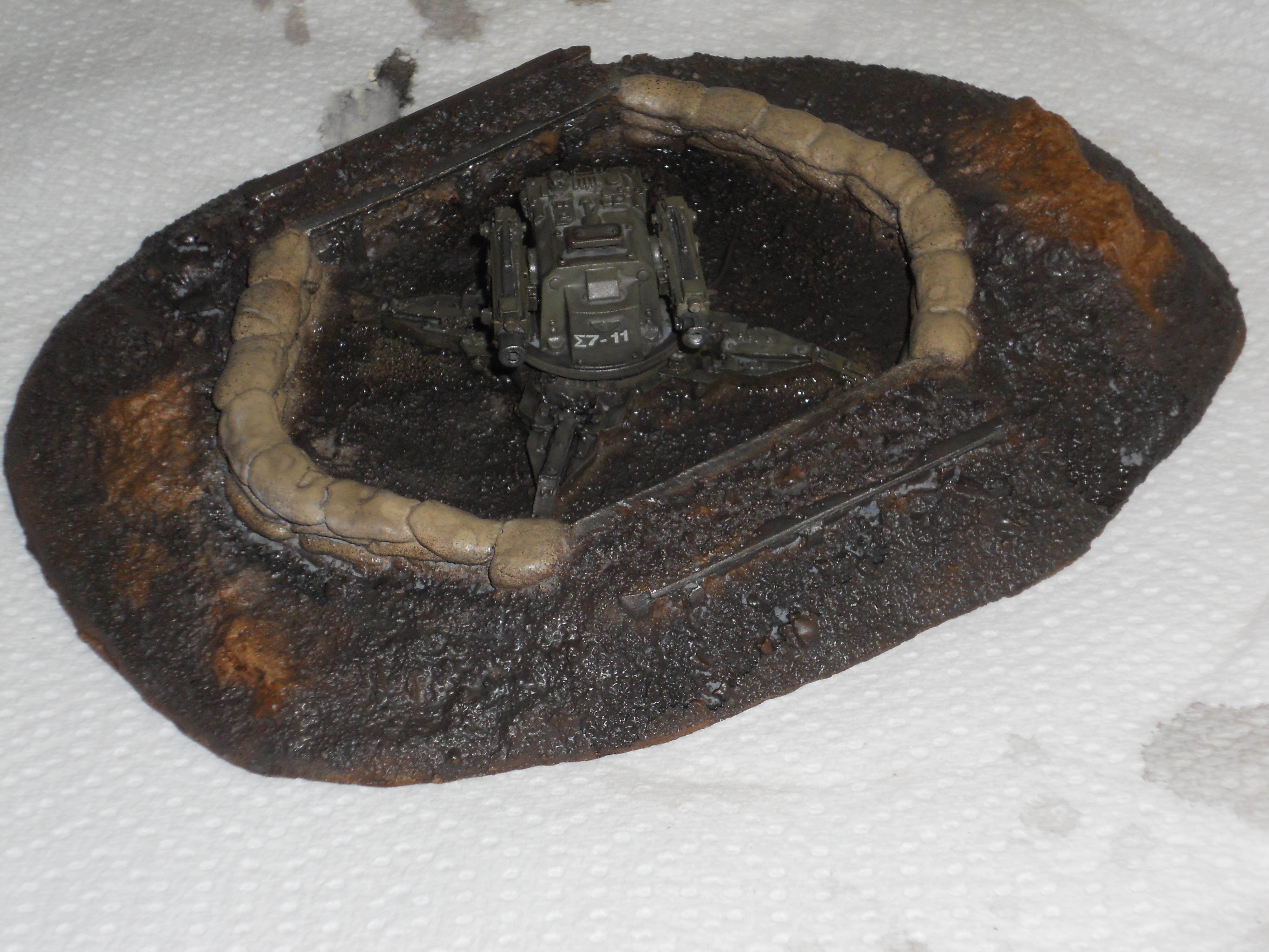 WIP Tarantula Emplacement--now with decal!
