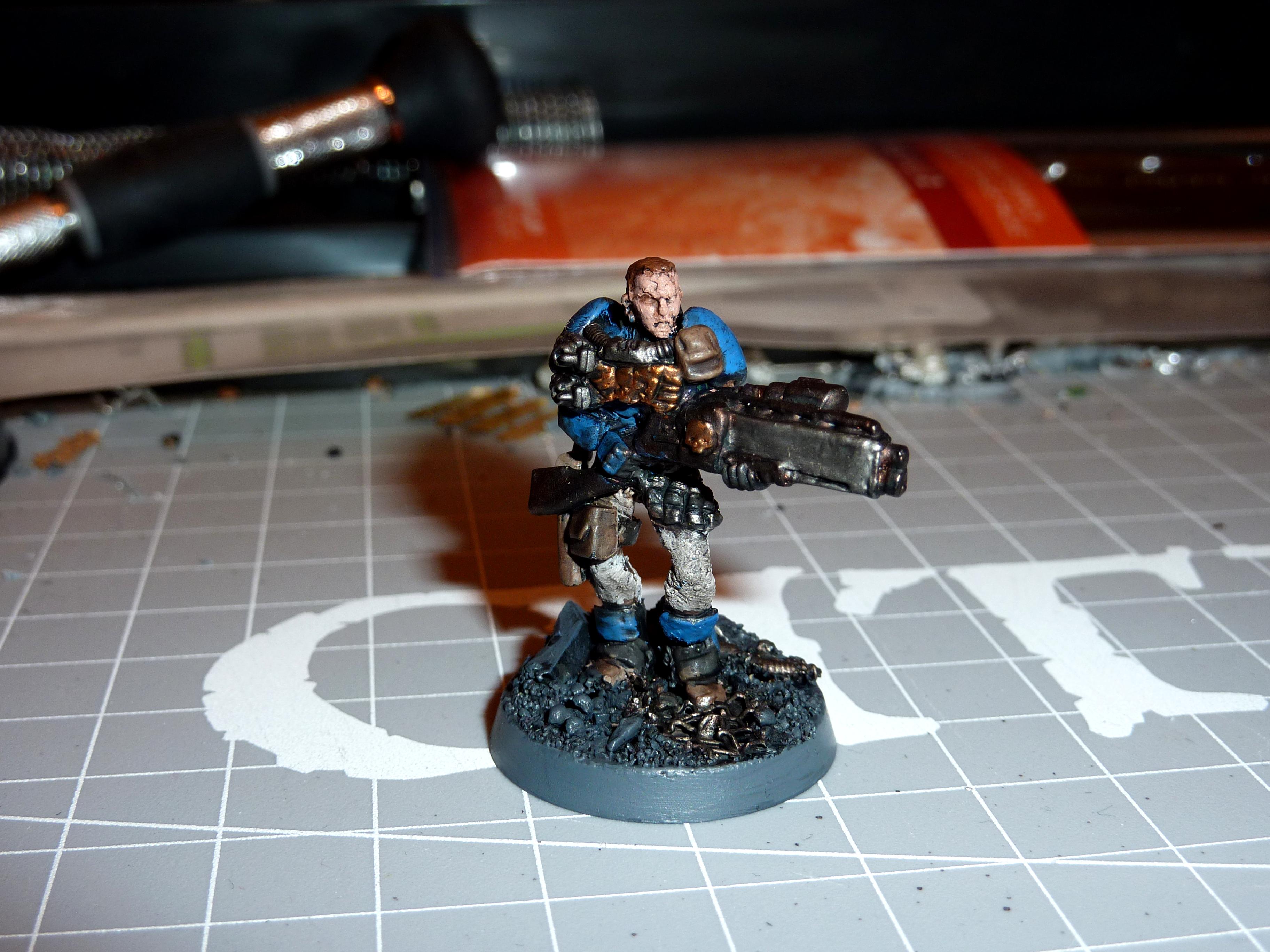 Space Marine Scout, Girl Arbite