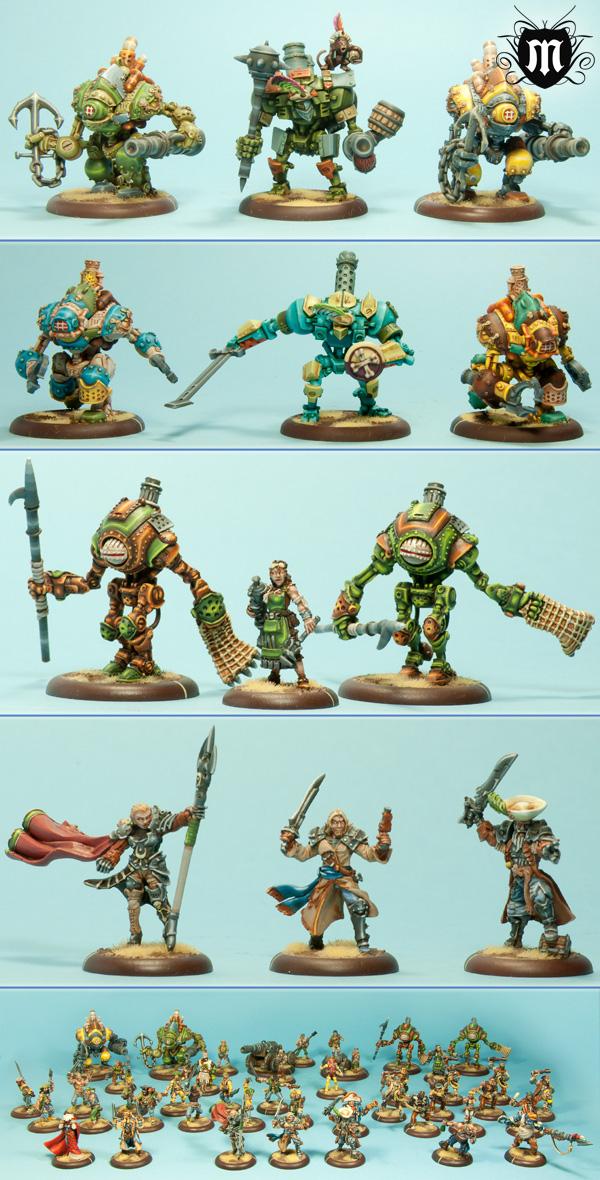 Mercenary, Warjack, Warmachine