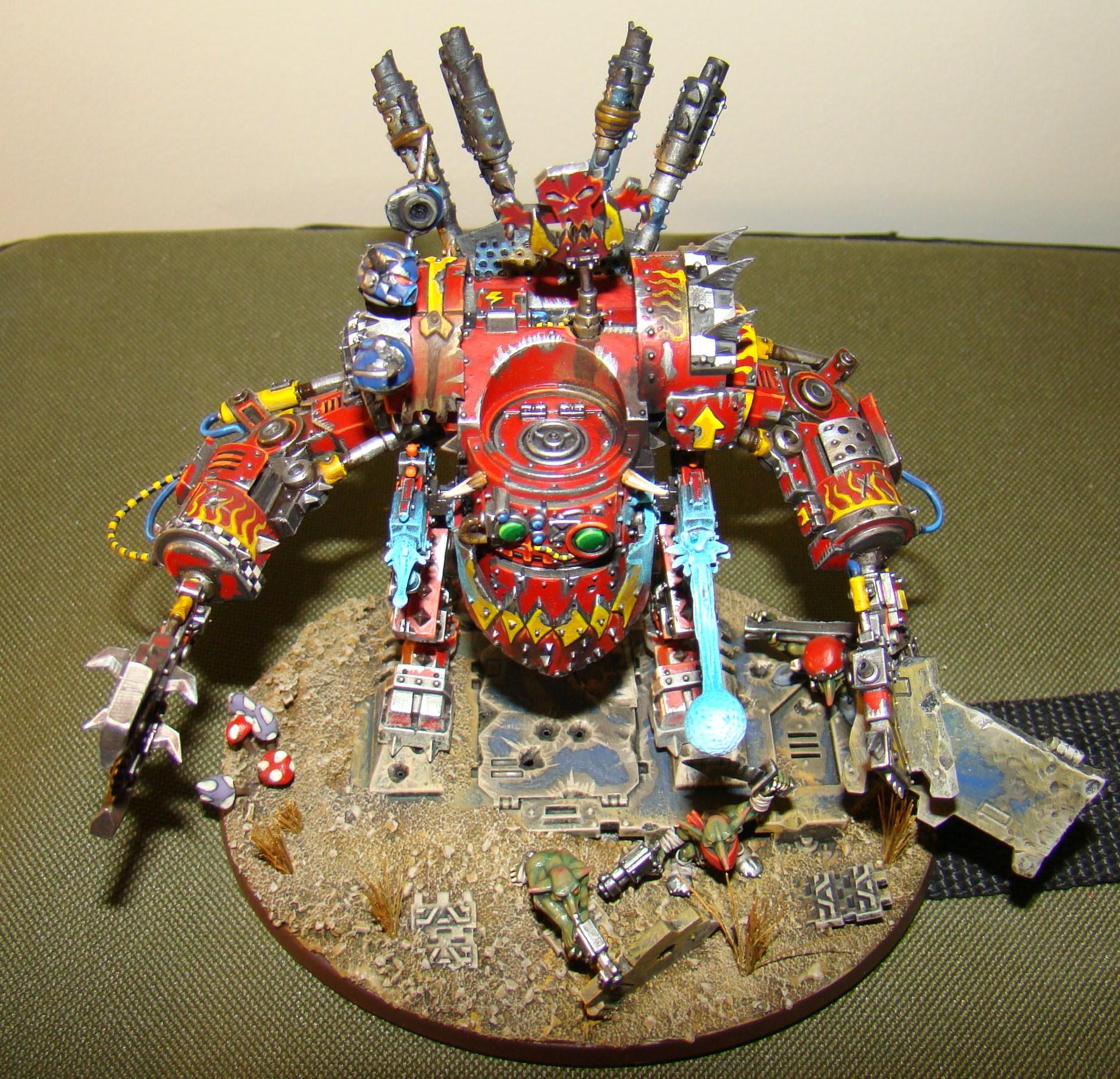 Deff Dread, Evil Sunz, Object Source Lighting, Orks, Warhammer 40,000